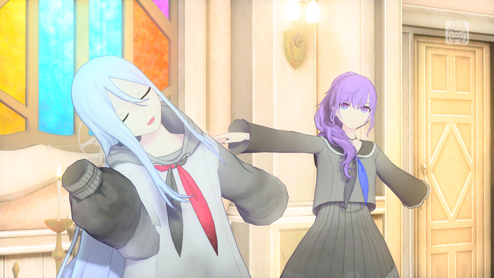 1920x1080 Nightcord at 25:00 Module Pack Mod for Hatsune Miku: Project DIVA Mega Mix+. PDMegaMix+ Mods