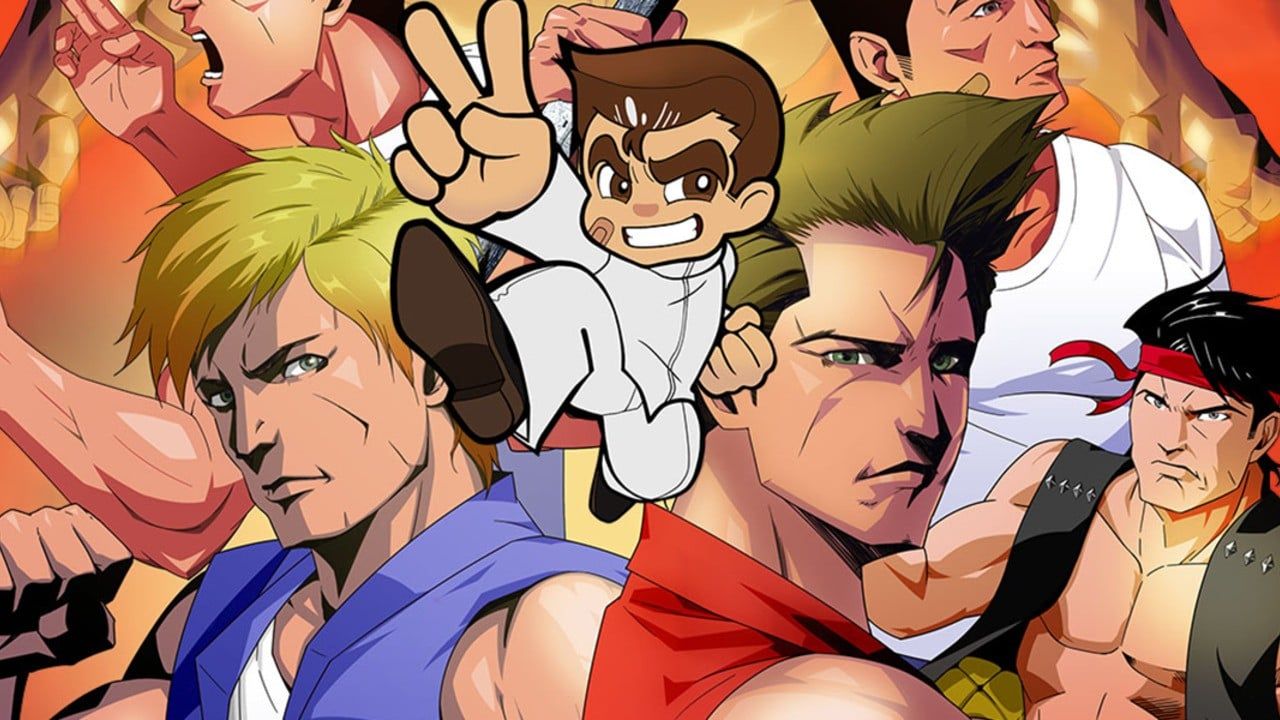 1280x720 Double Dragon & Kunio Kun Retro Brawler Bundle Review (Switch EShop)