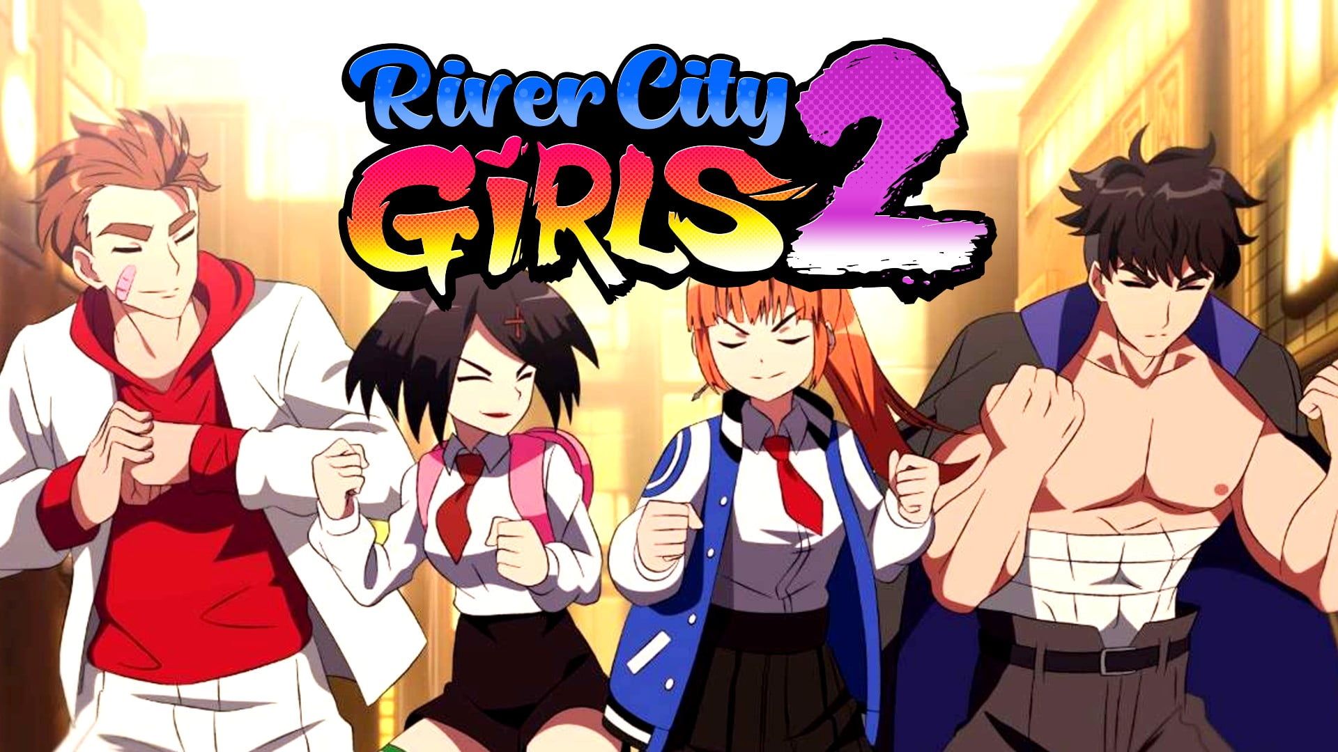 1920x1080 River City Girls 2. Big Showdown In Little River City