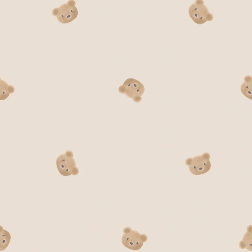 1024x1024 Cozy Bear Wallpaper in Stone