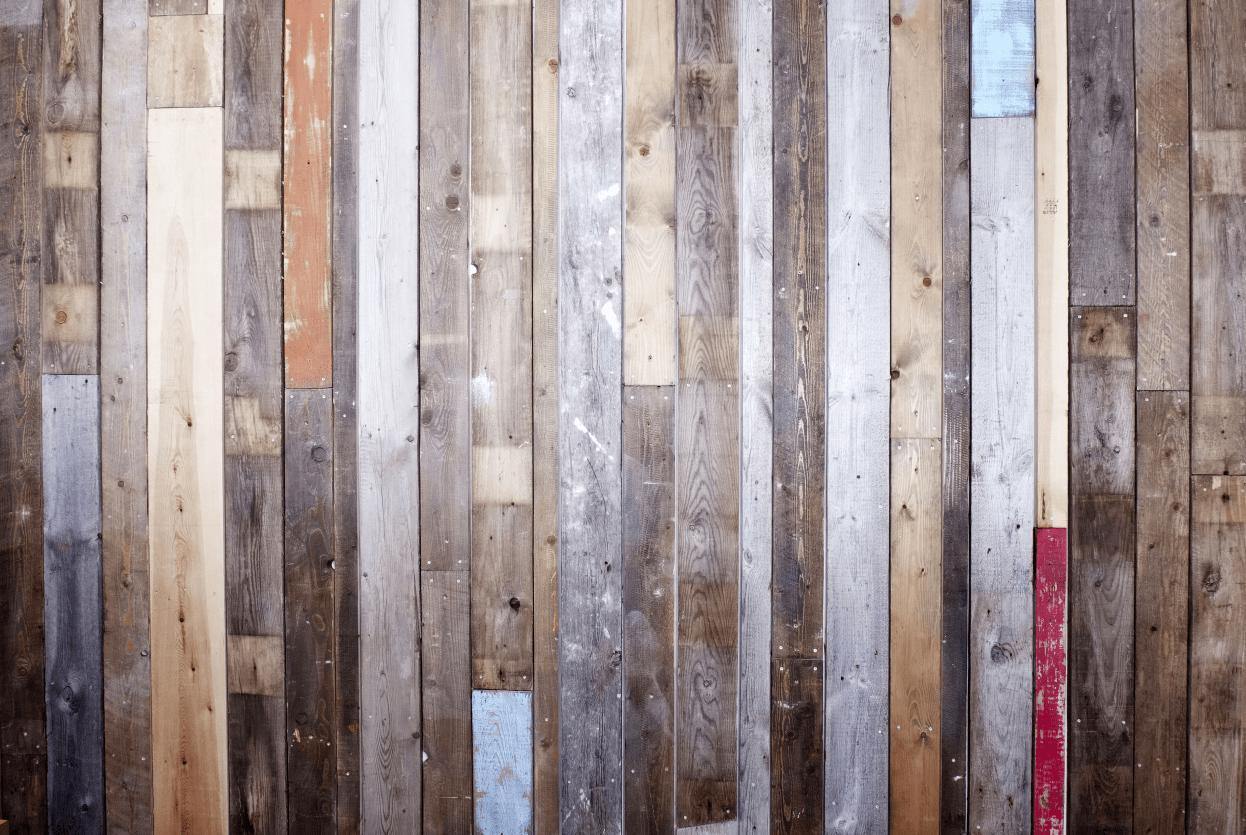 1246x835 Reclaimed Wood Planks Wall Mural. Eazywallz Type II Vinyl
