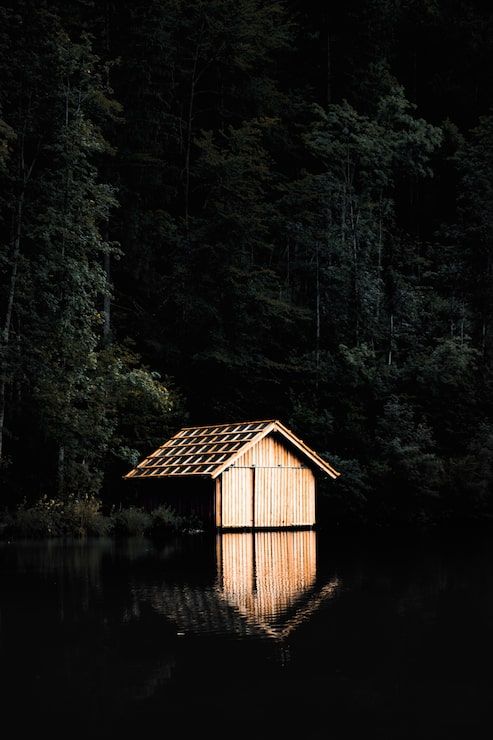 493x740 Cabin on phones wallpaper Image