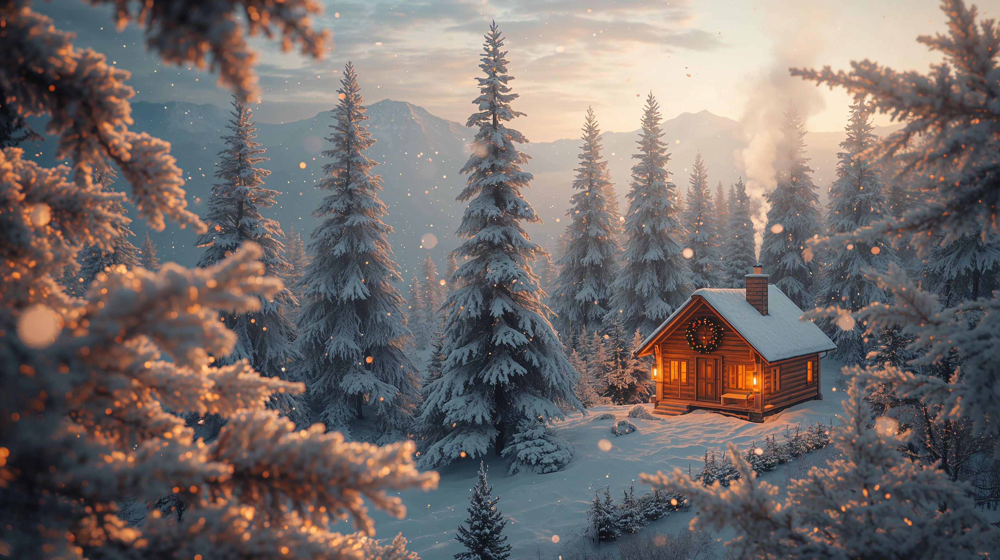 3200x1792 Free Cozy Winter Aesthetic Wallpaper for Desktop and Laptop