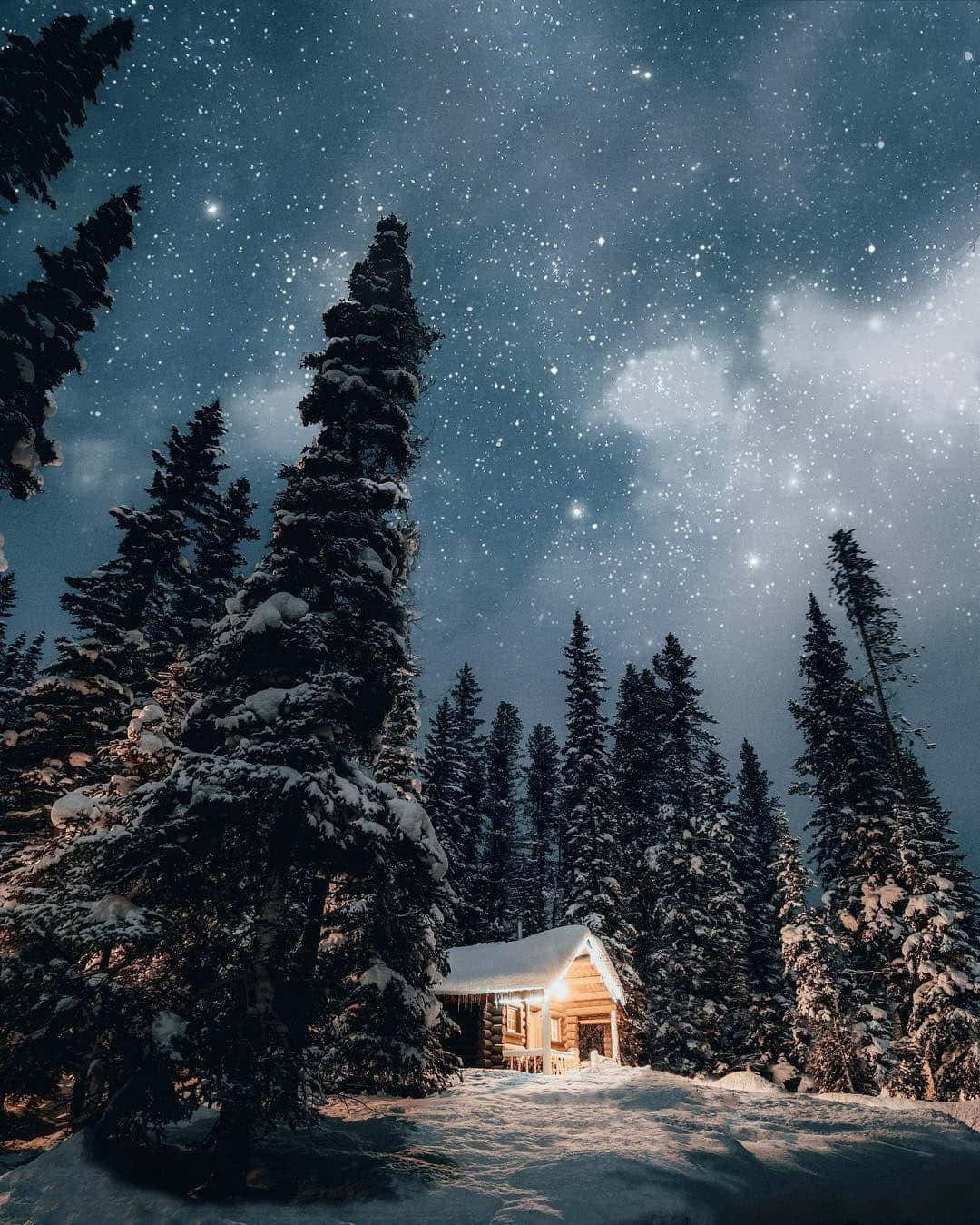 1080x1349 Vintage Winter Aesthetic Wallpaper