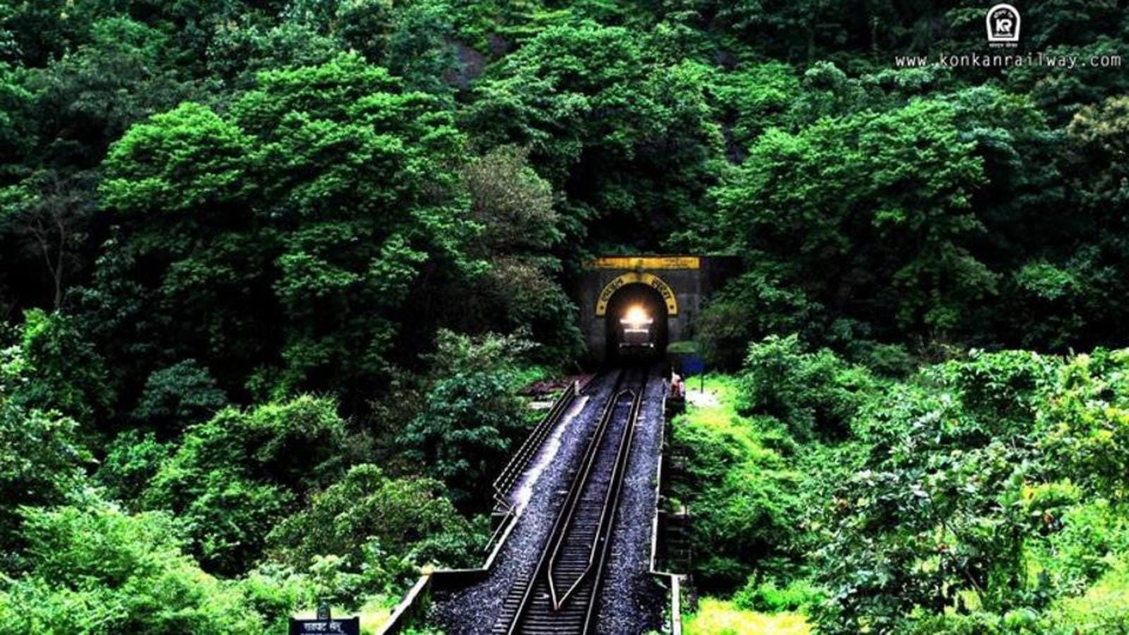 1600x900 Heavy rain blocks tunnel in Goa disrupting Konkan railway traffic