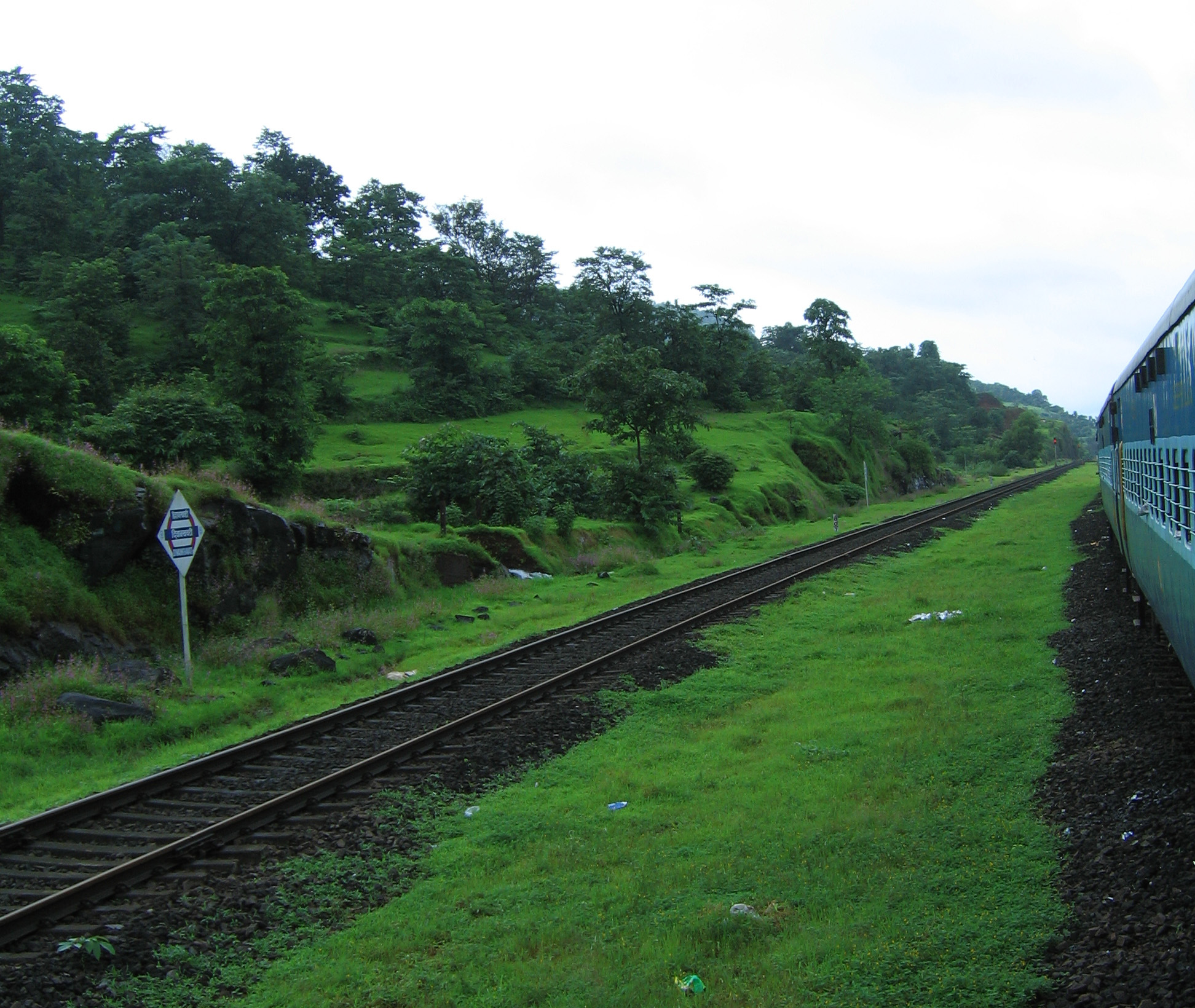 1944x1640 Konkan Railway from train on a Monsoon