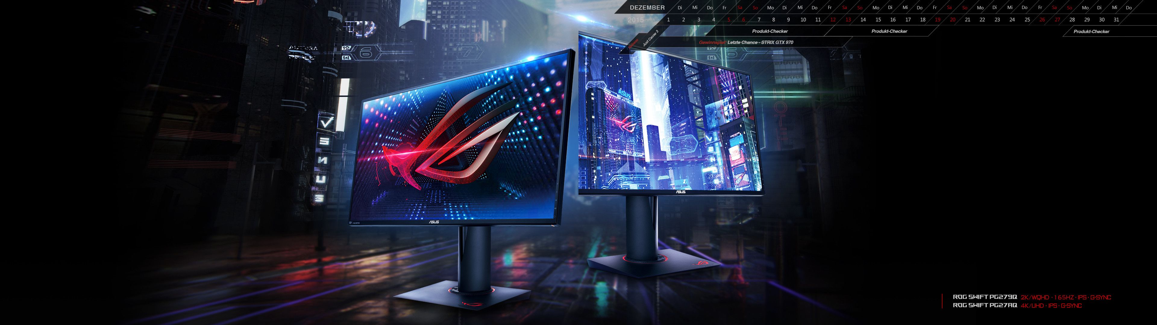 3840x1080 Asus Rog Wallpaper
