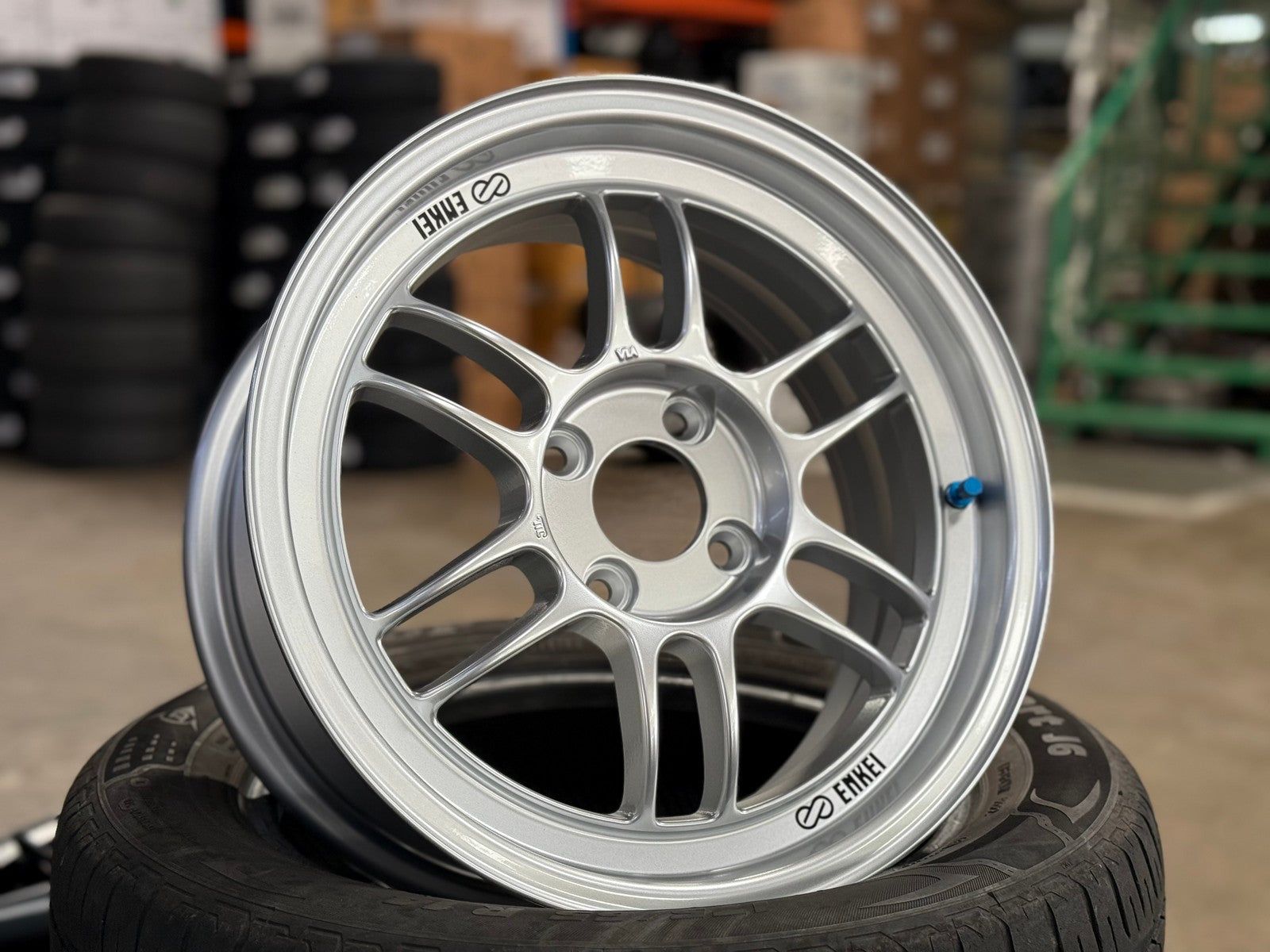 1600x1200 New 15X7 ET35 Enkei RPF1 Rim (4 wheel) Gloss Silver 4X100