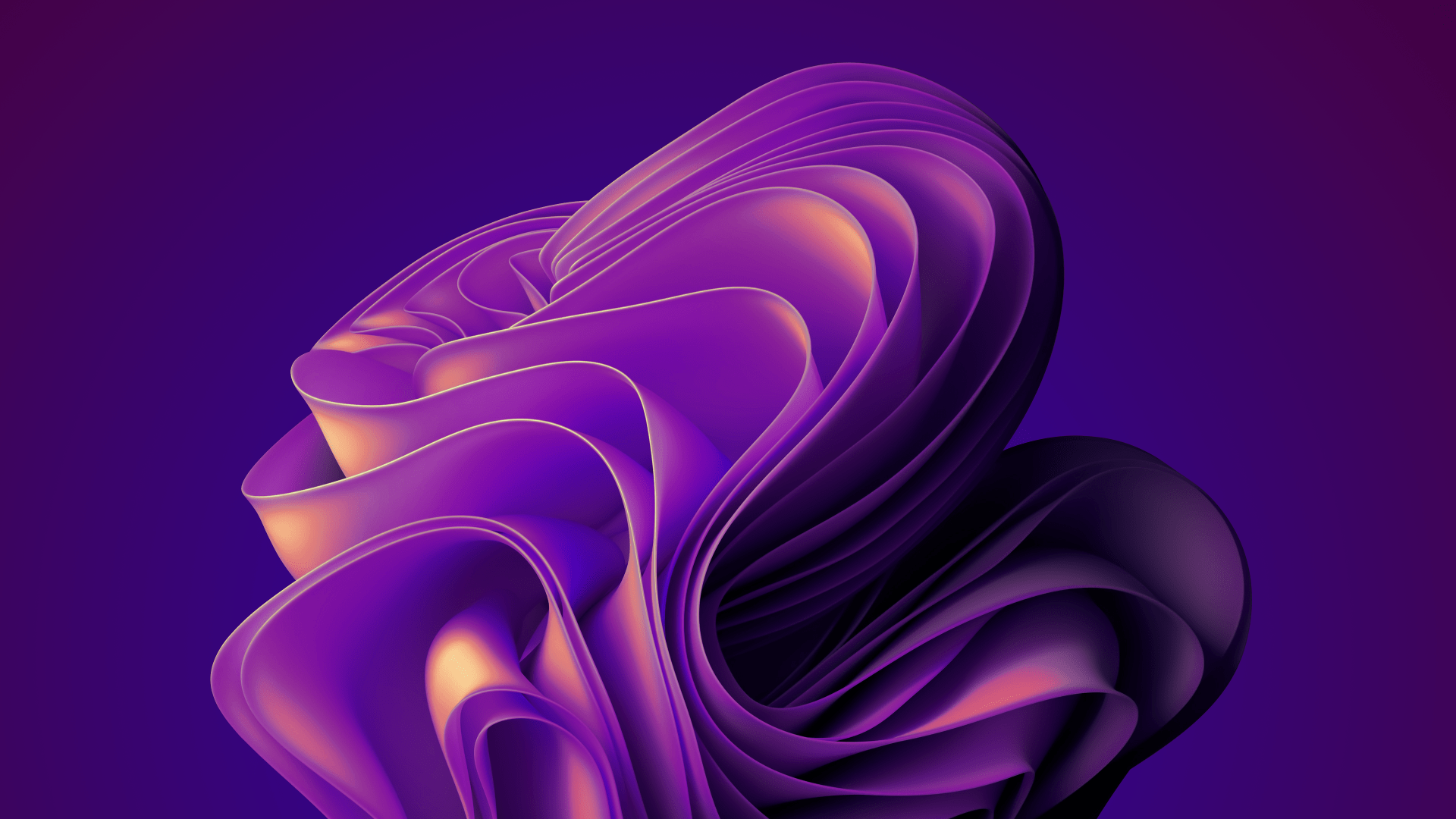 1920x1080 Windows 11 Wallpaper 4K, Purple, Abstract background