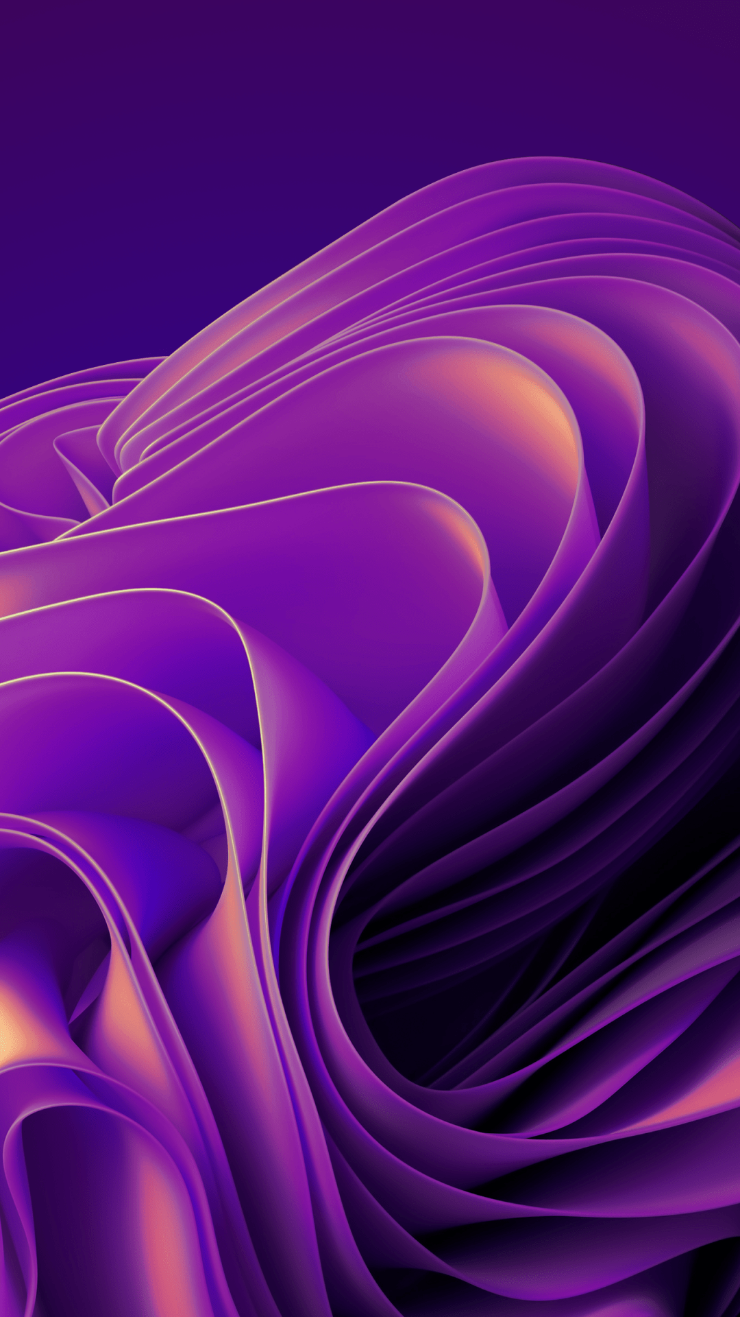 1080x1920 Windows 11 Wallpaper 4K, Purple, Abstract background