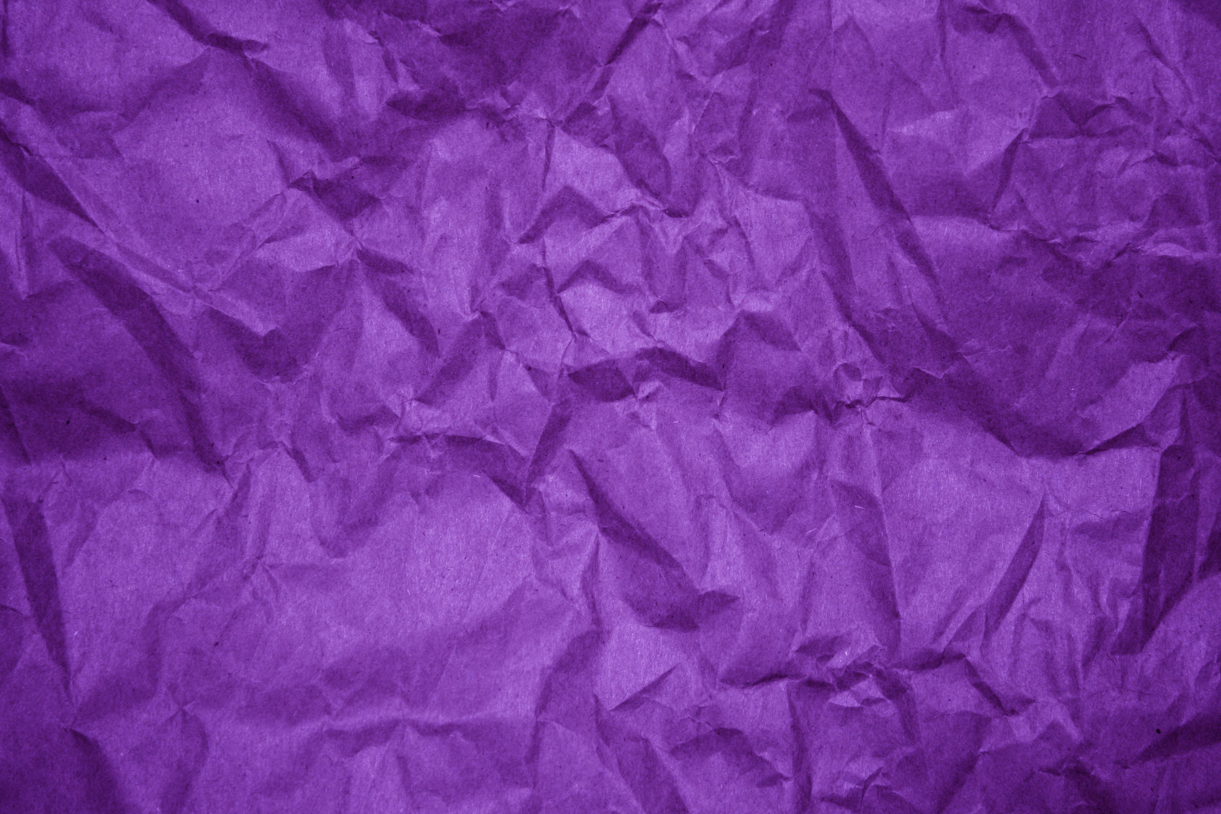 3888x2592 Crumpled Purple Paper Texture