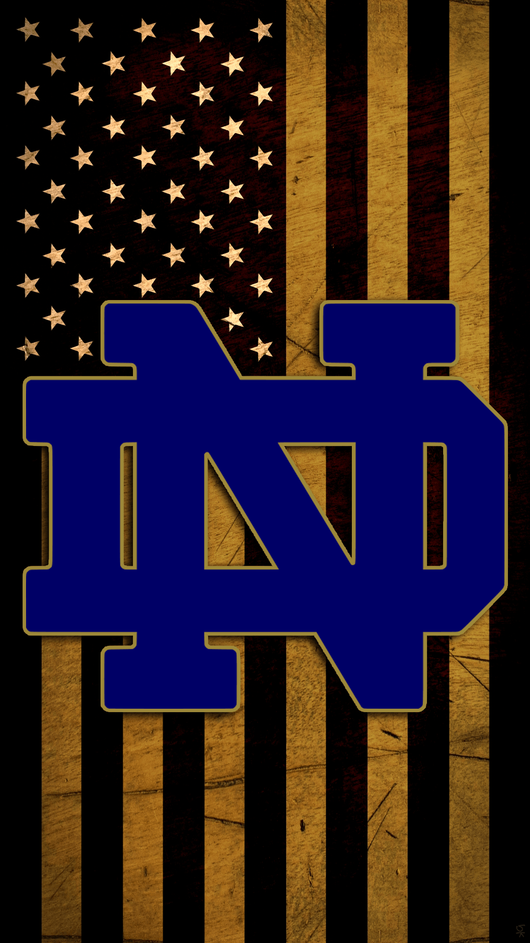 1080x1920 Notre Dame Fighting Irish Wallpaper