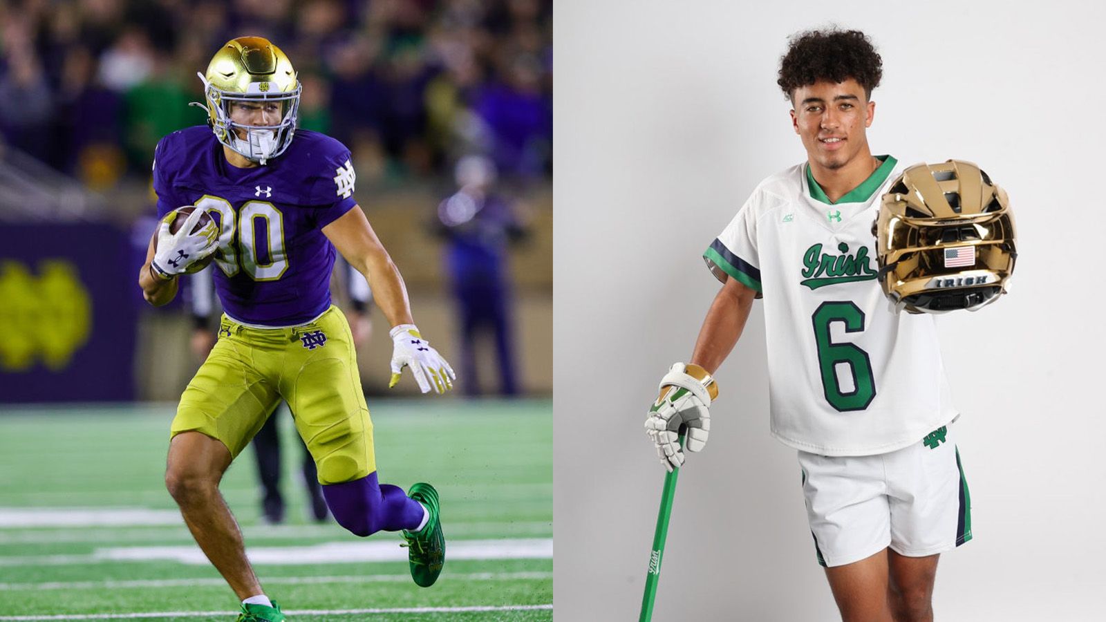 1600x900 Notre Dame Football Phenom Sets Record In First Lacrosse Game