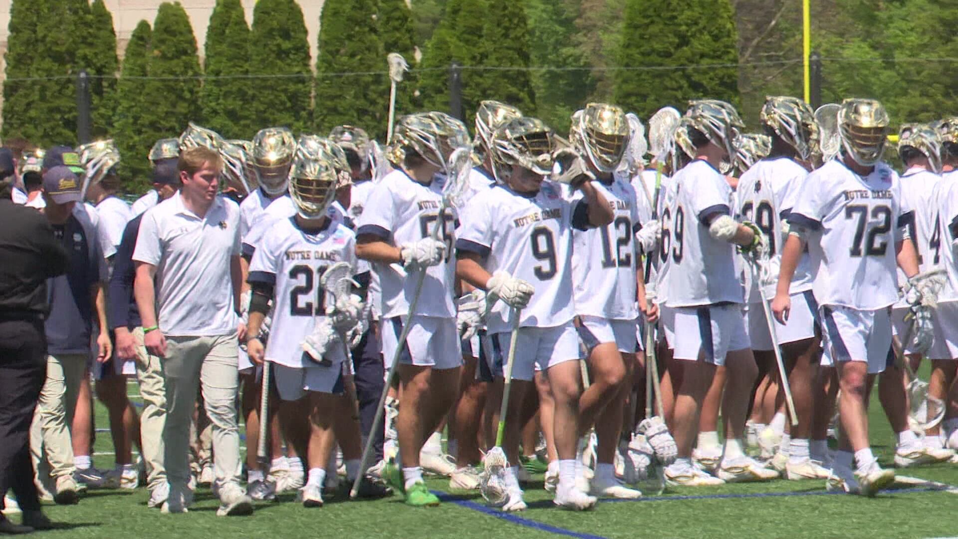 1920x1080 Notre Dame men's lacrosse looks to move past last year's quarterfinal loss
