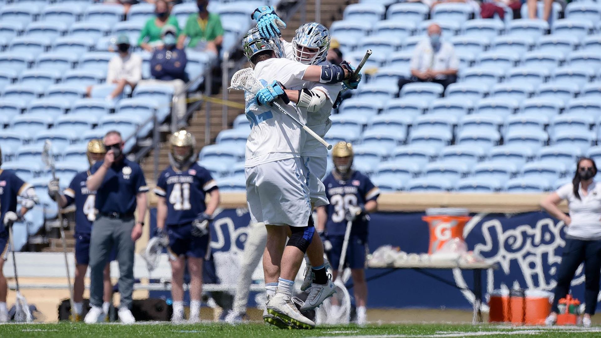 1920x1080 Balanced Effort Lifts No. 4 UNC Men's Lacrosse to Victory Over No. 2 Notre Dame