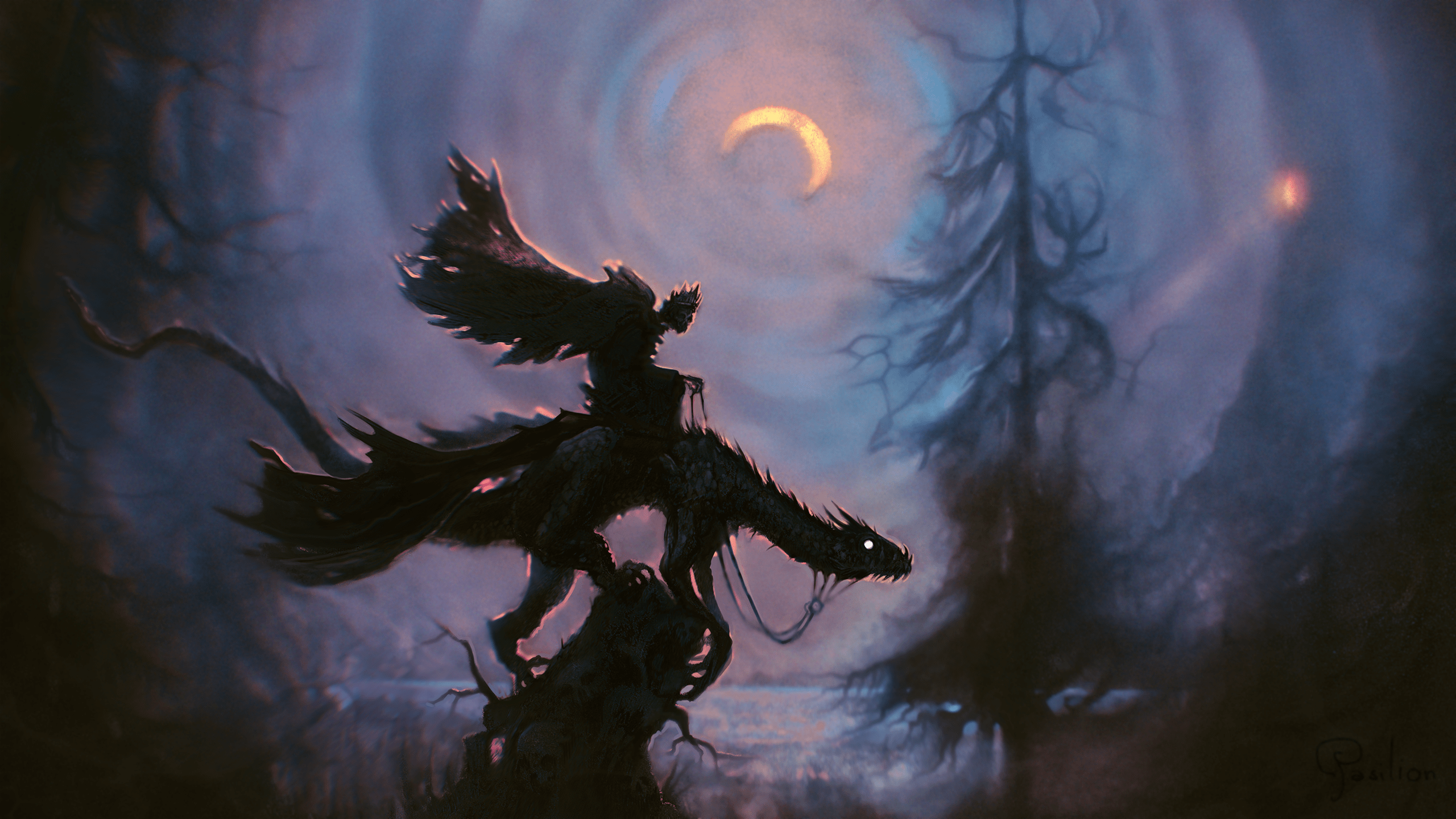 2560x1440 Ringwraith by Pasilion on Newgrounds