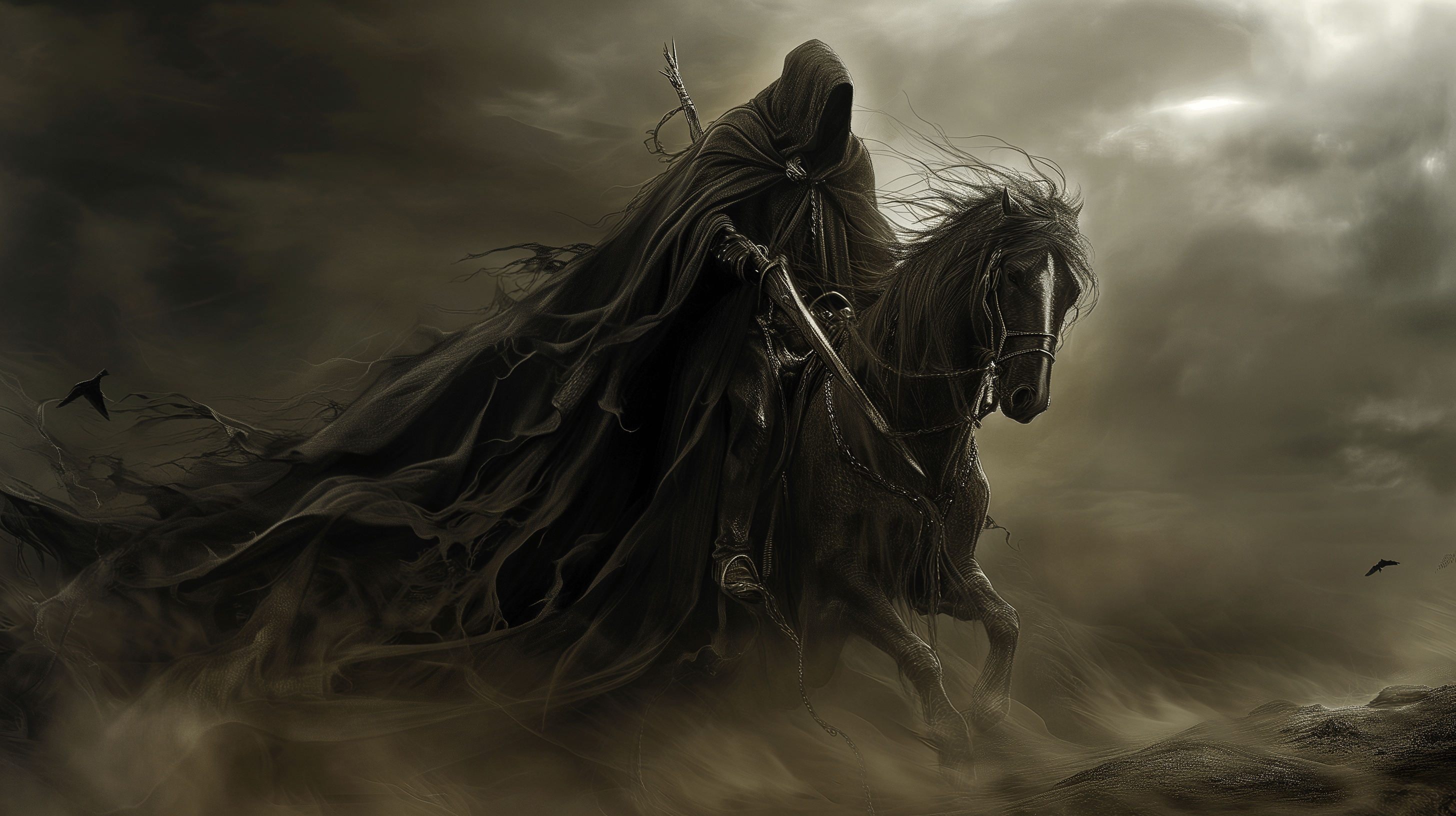 2912x1632 Nazgûl Wallpaper and Background: Free HD Download