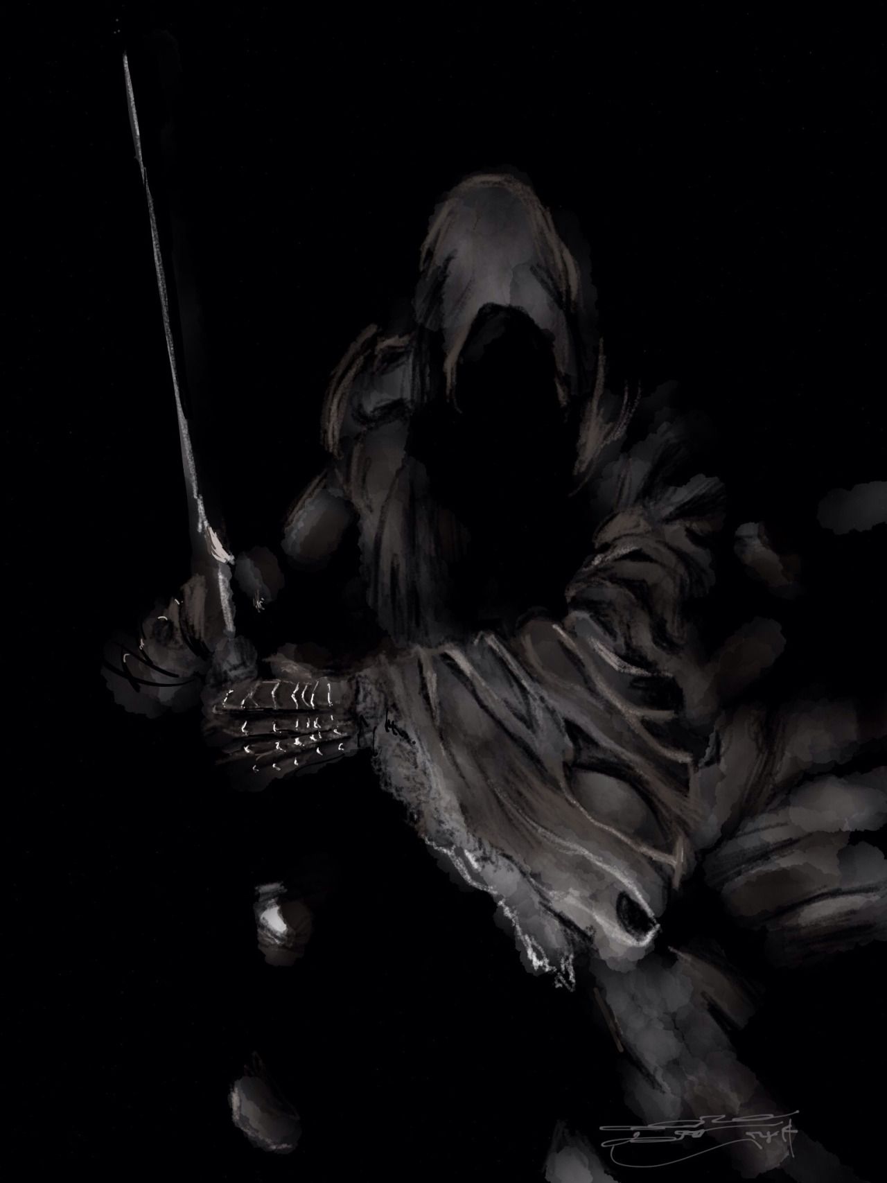 1280x1707 Ringwraith art ideas. the hobbit, lord of the rings, tolkien
