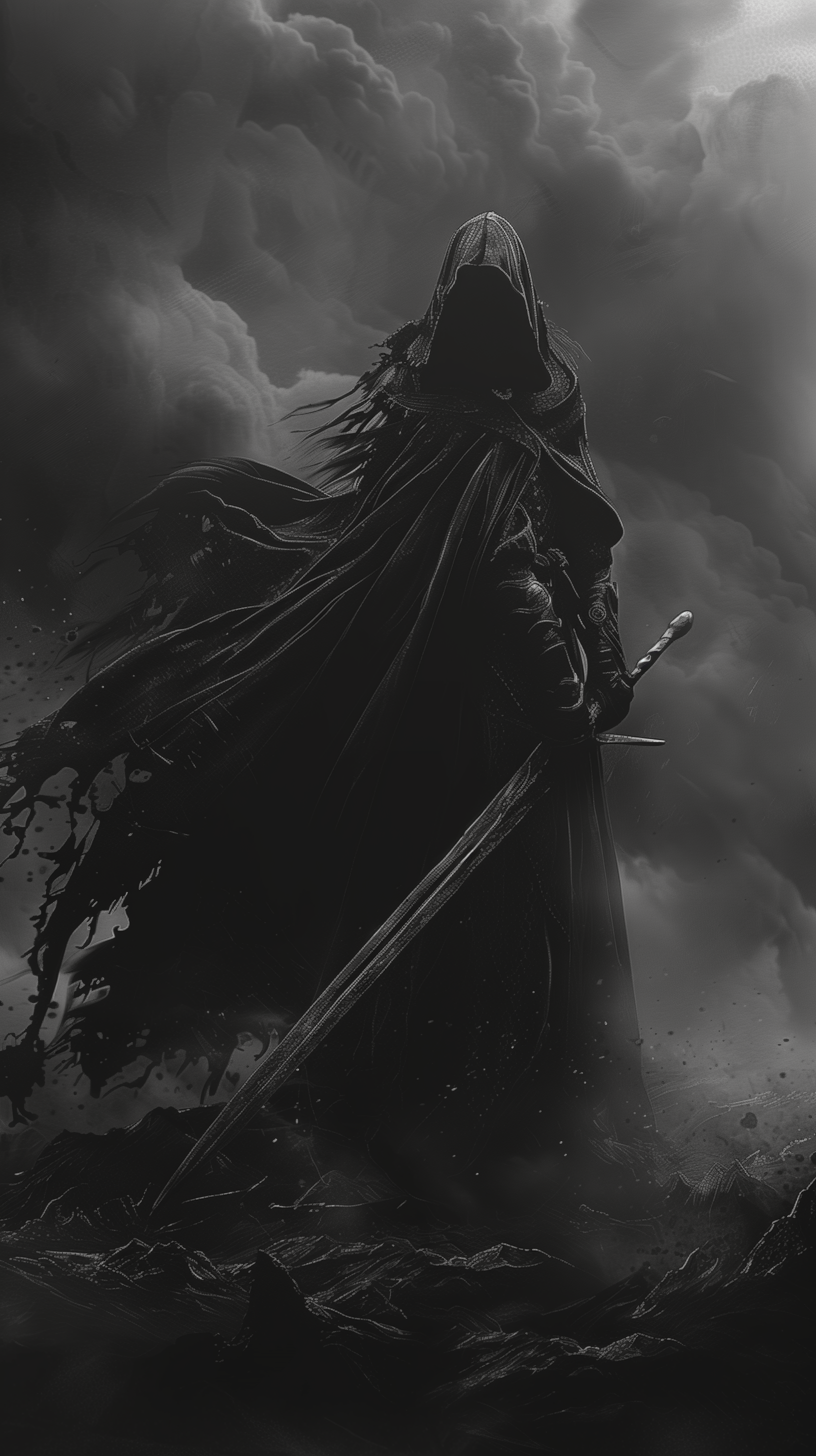 1632x2912 Nazgul Phone Wallpaper