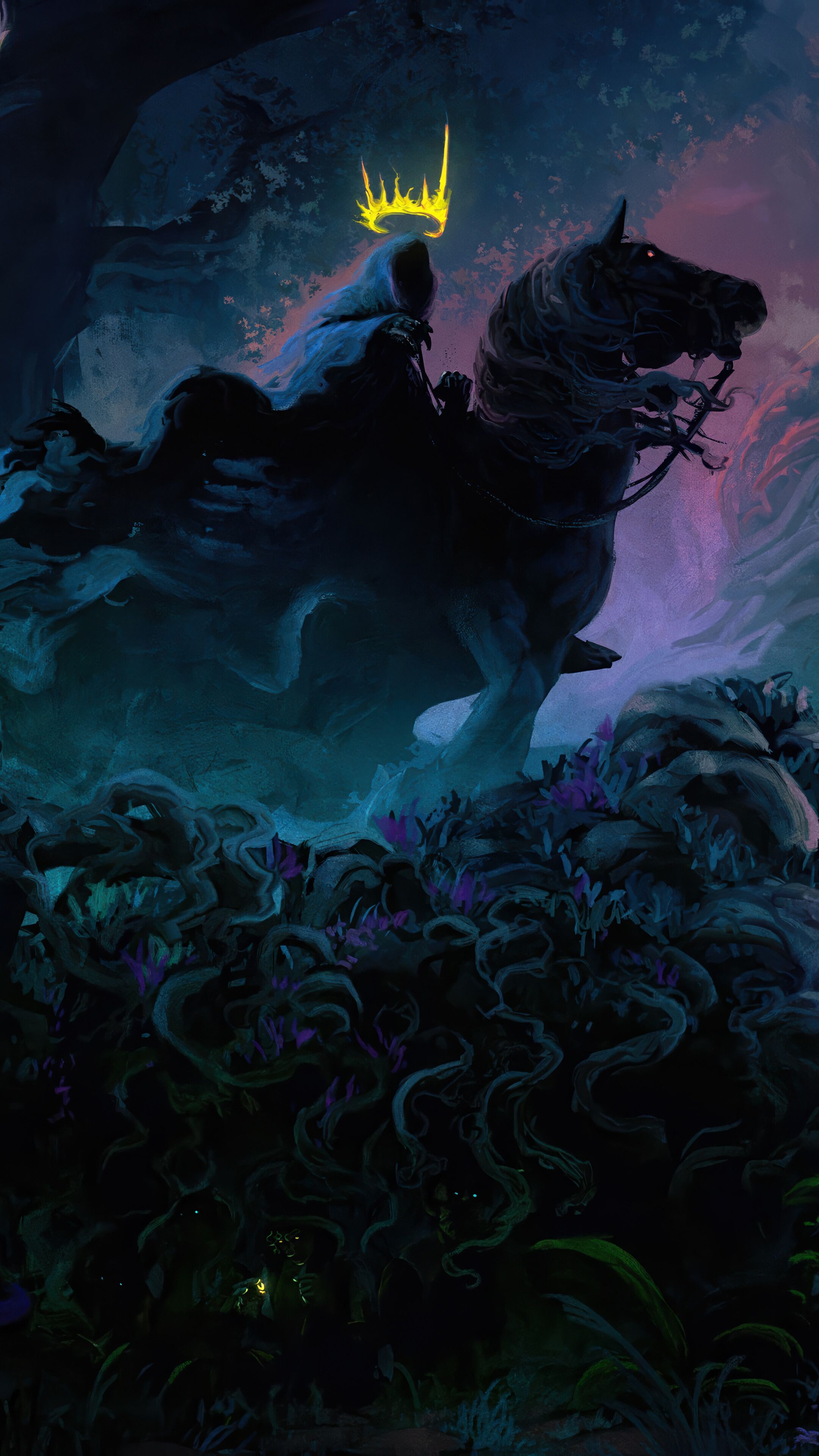 2160x3840 Nazgul Lord of the Rings 4K Wallpaper iPhone HD Phone