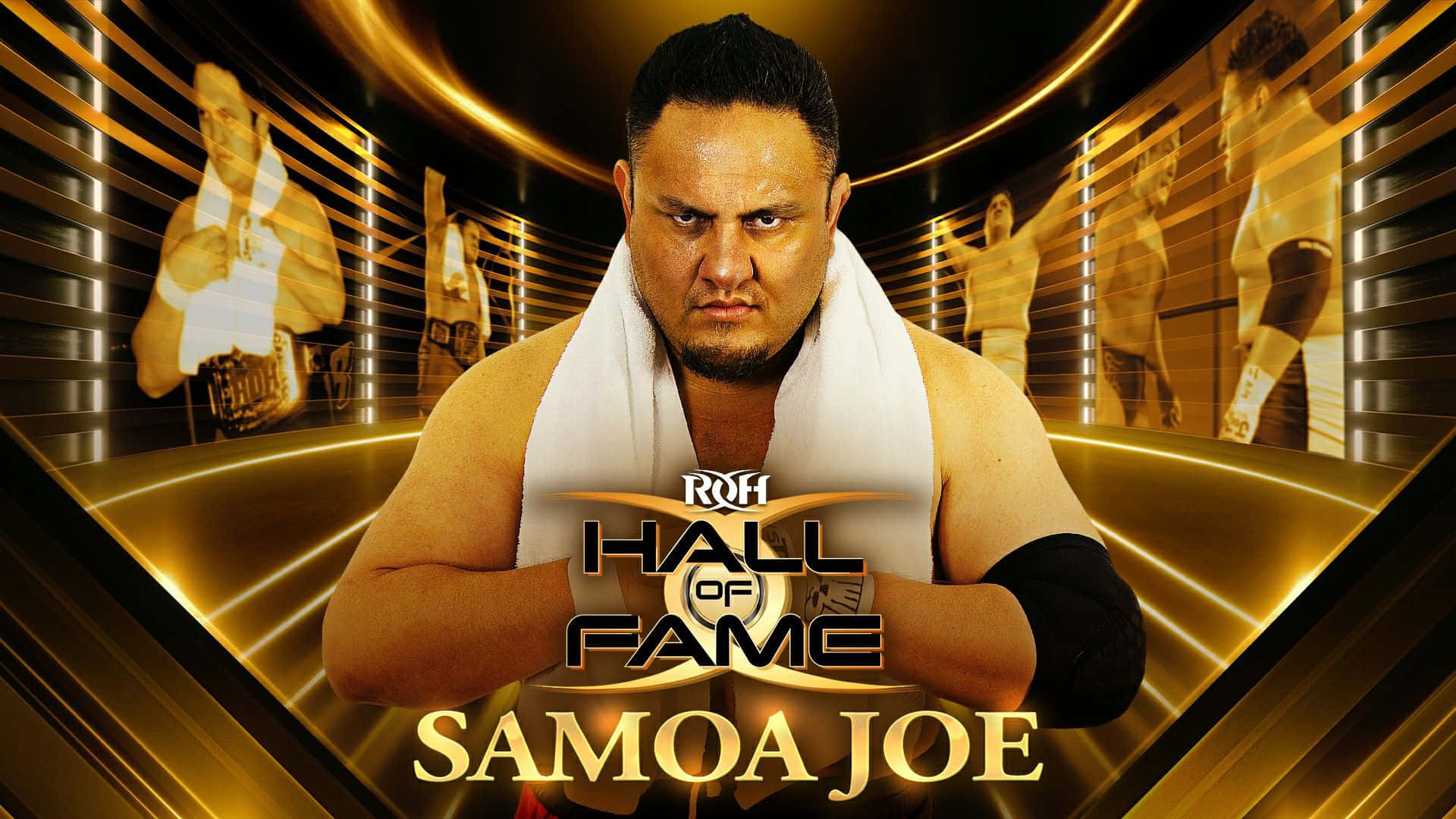 1920x1080 Download Samoa Joe Ring Of Honor Hall Of Fame Wallpaper