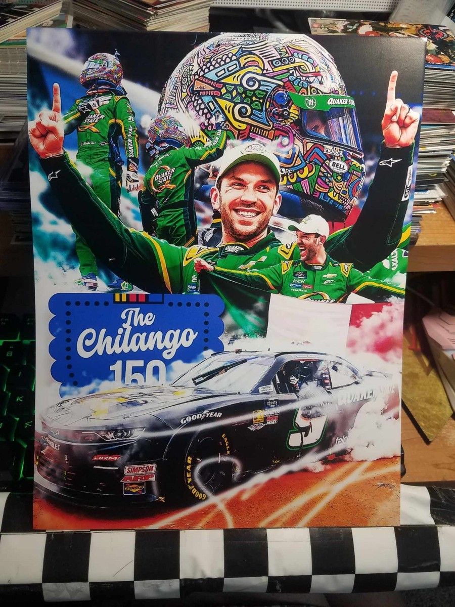 900x1200 Daniel Suarez 8.5x11 Glossy Photo Nascar Mexico City Win