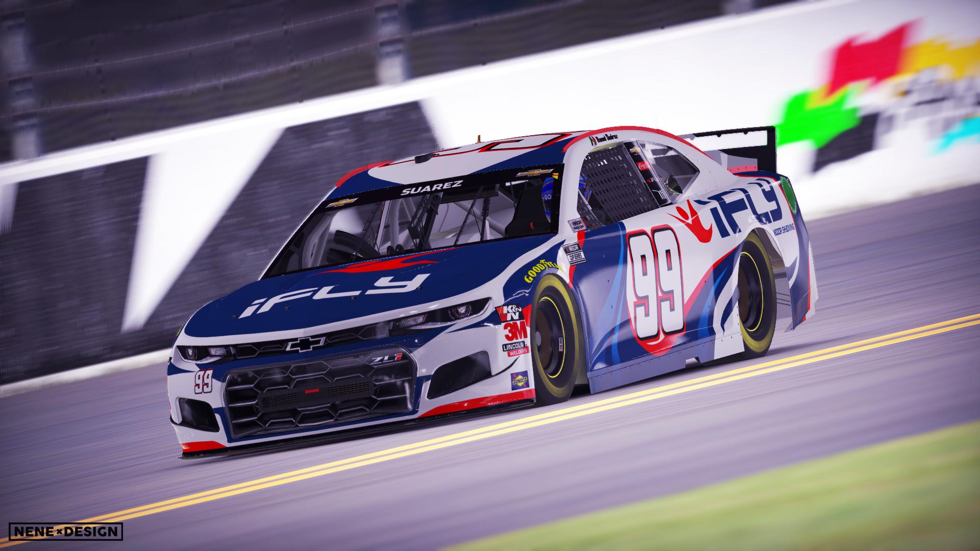 1920x1080 Daniel Suarez Trackhouse Racing (Daytona) by Alejandro Fernandez Vega