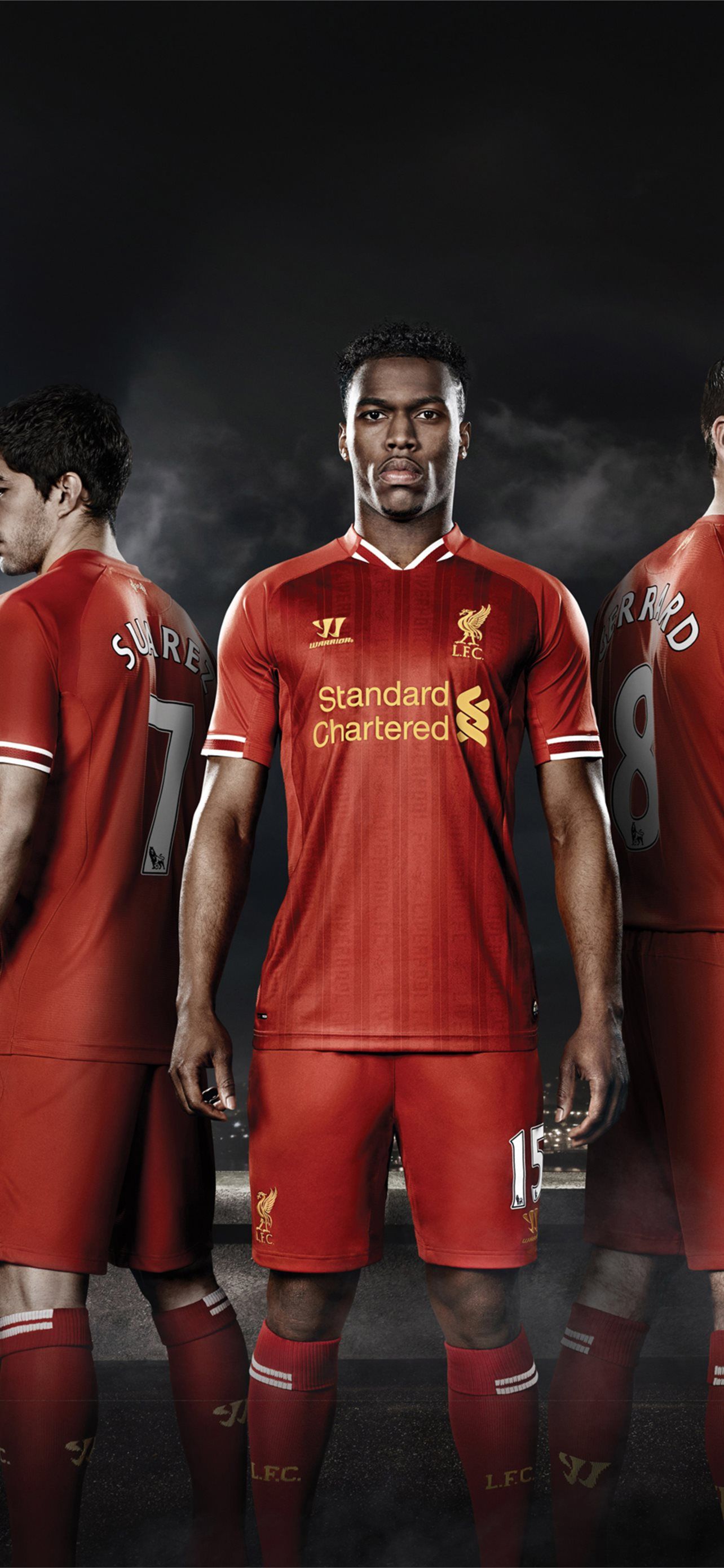 1284x2778 Liverpool FC Daniel Sturridge Luis Suarez Steven G. iPhone Wallpaper Free Download
