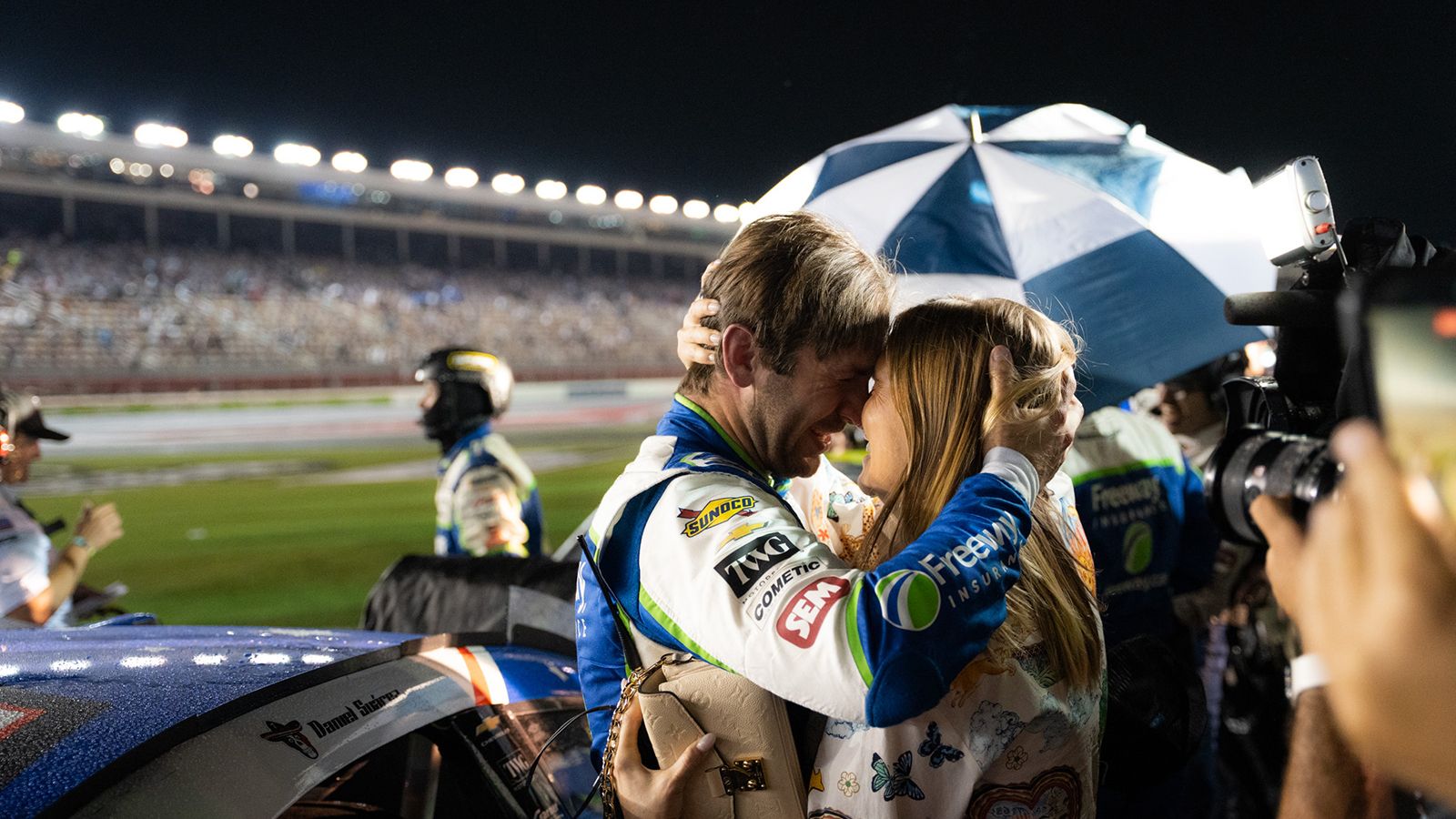 1600x900 Daniel Suarez Holds Off Toyota Trio For Rain Shortened Coca Cola 600 Win
