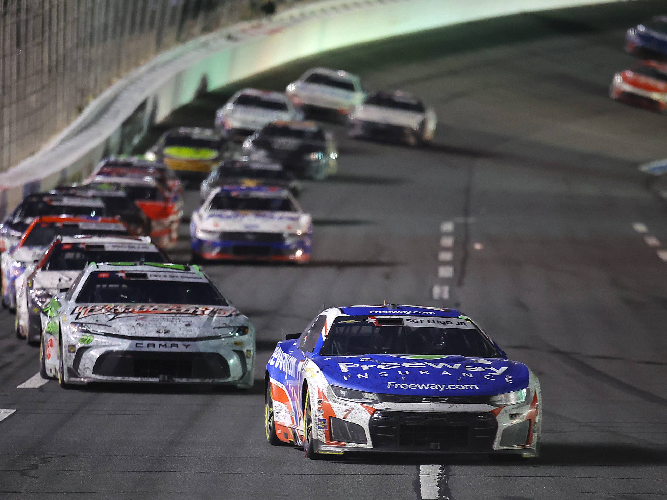 2560x1920 Teary Daniel Suárez Dedicates Coca Cola 600 Win To Kyle Busch