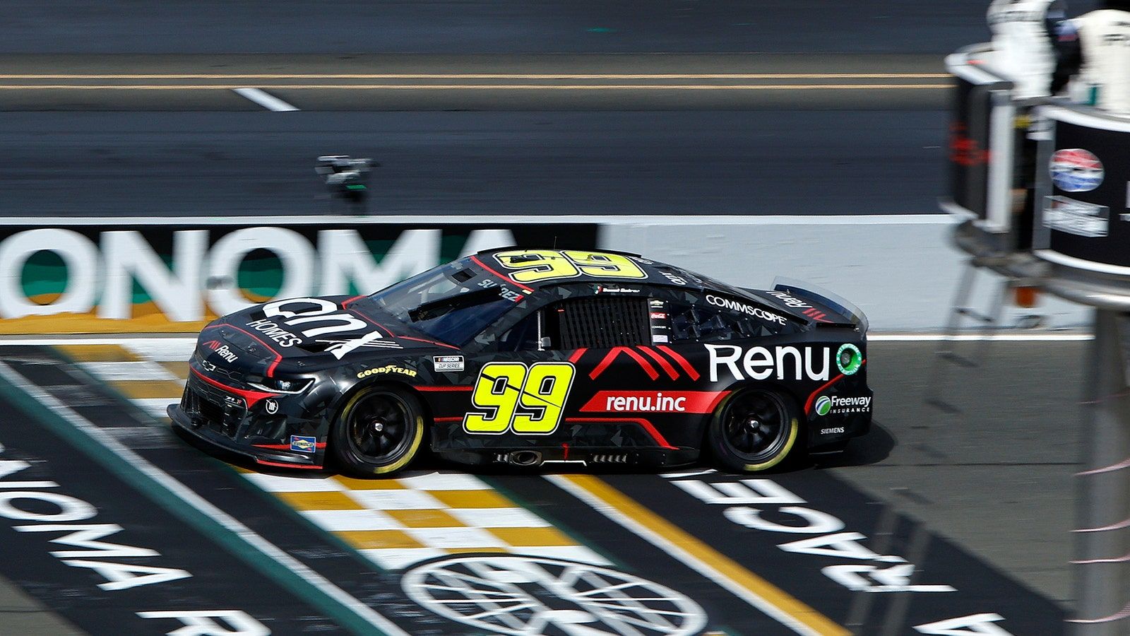 1600x900 Daniel Suarez logs first Cup win at Sonoma, makes NASCAR history