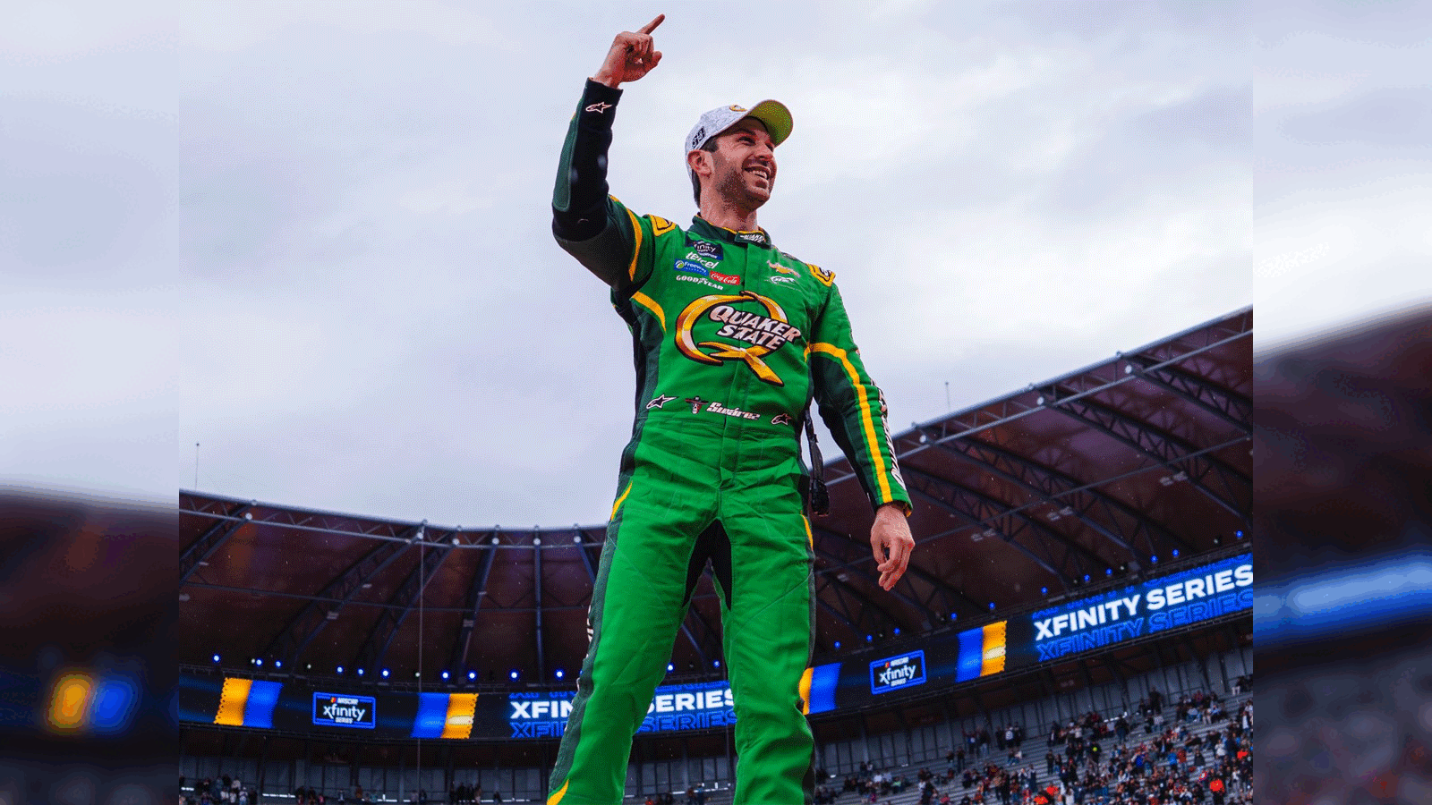1600x900 Daniel Suarez races to victory amid rain and roars in NASCAR Mexico Economic Times