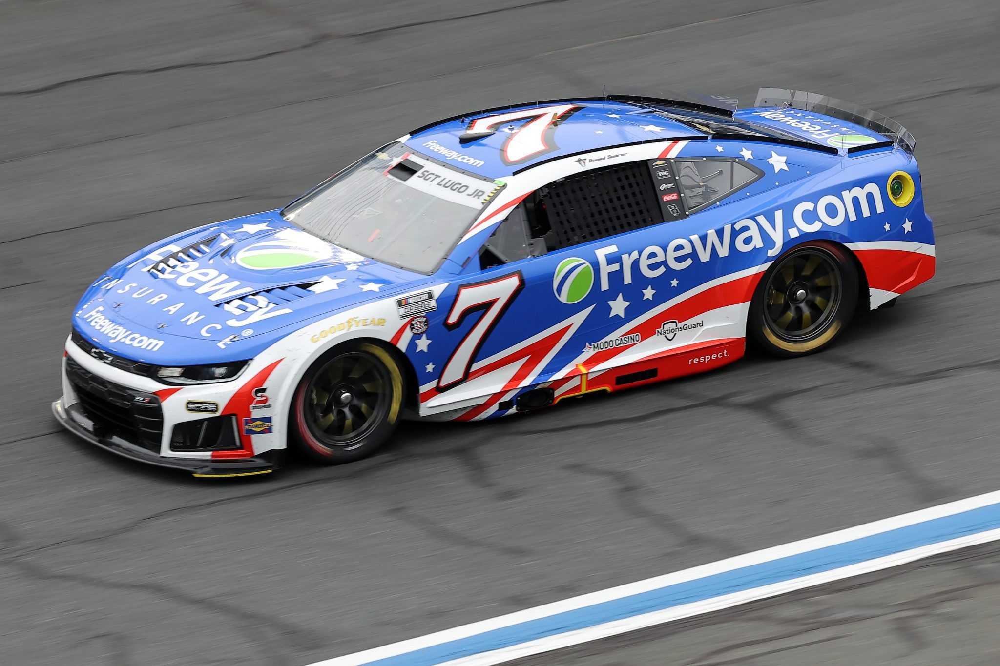 2048x1365 Daniel Suarez becomes the first driver to win in the since Geoff Bodine all the way back in 1996