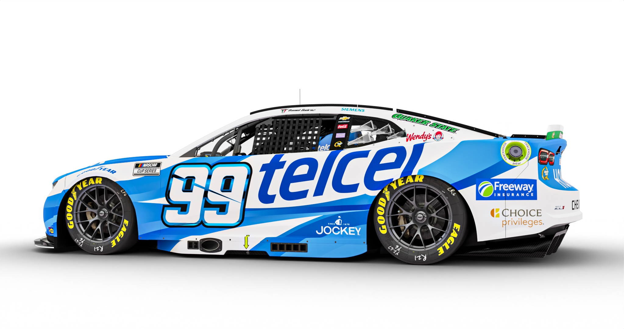 2048x1080 Telcel Infinitum Partners With Daniel Suárez For Inaugural Cup Race At Mexico City