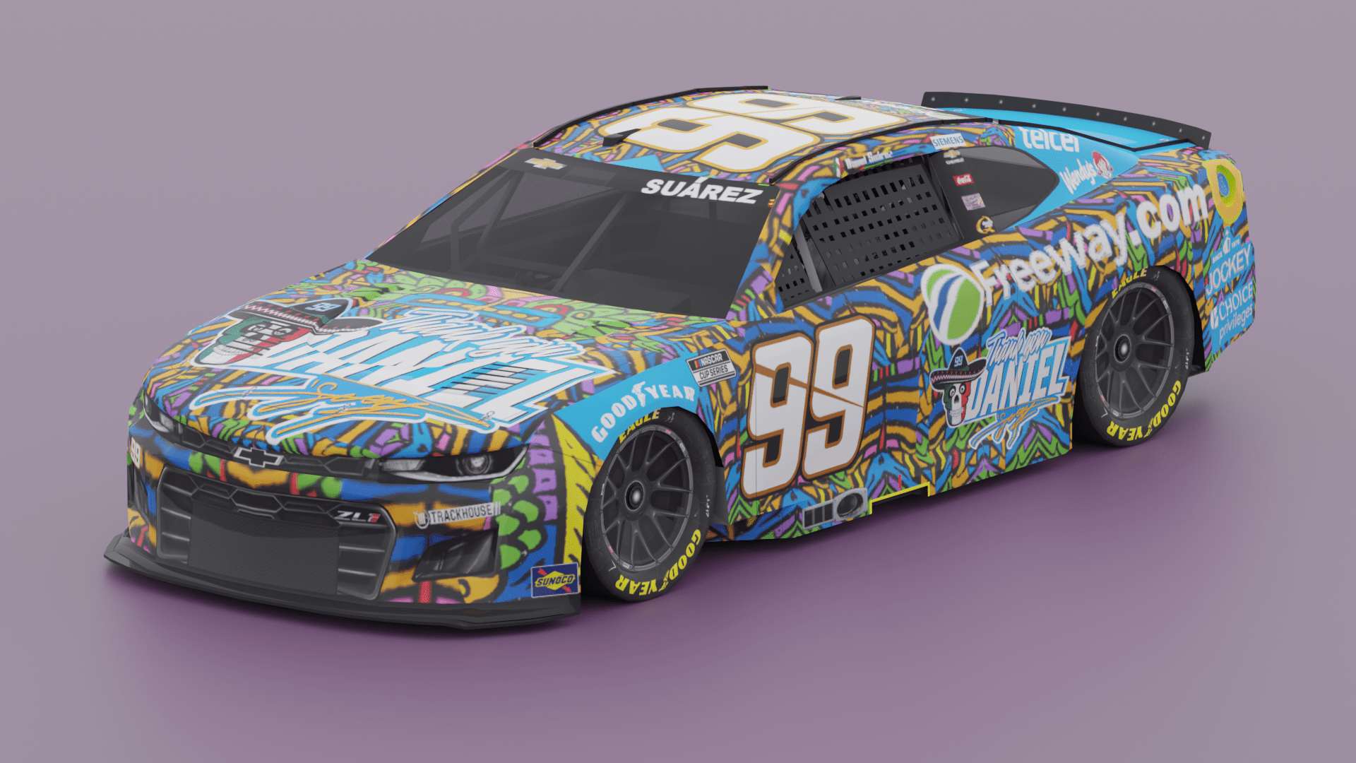 1920x1080 Daniel Suarez 2025 Nascar Cup Series Championship