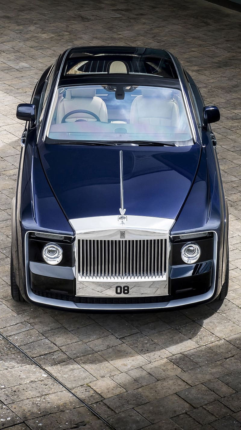 800x1422 Rolls Royce Live, Navy Blue, car, royal, HD phone wallpaper