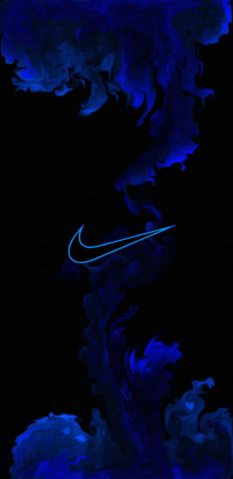 800x1644 Royal Blue Nike Wallpaper Download Blue Nike Wallpaper