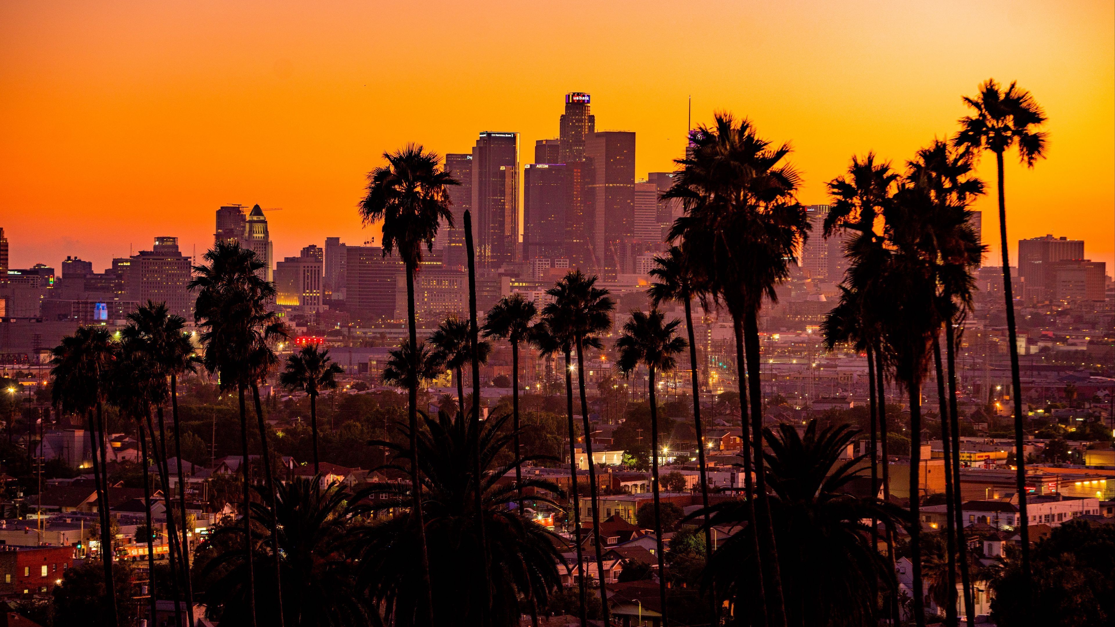 3840x2160 Los Angeles Wallpaper