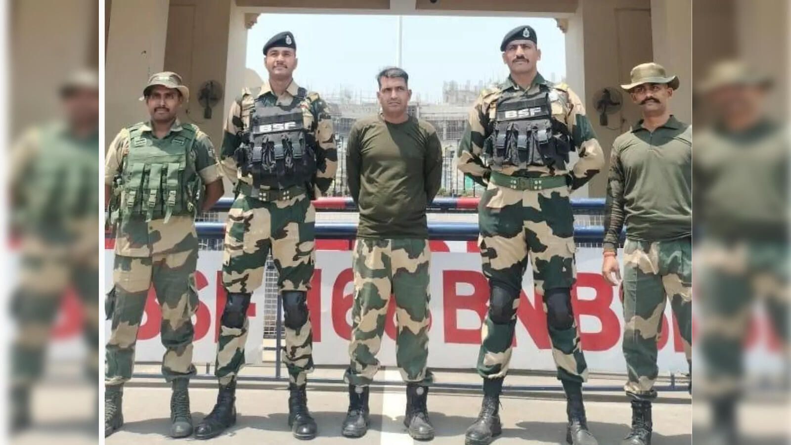 1600x900 BSF constable detained by Pak Rangers for nearly three weeks returns to India Economic Times