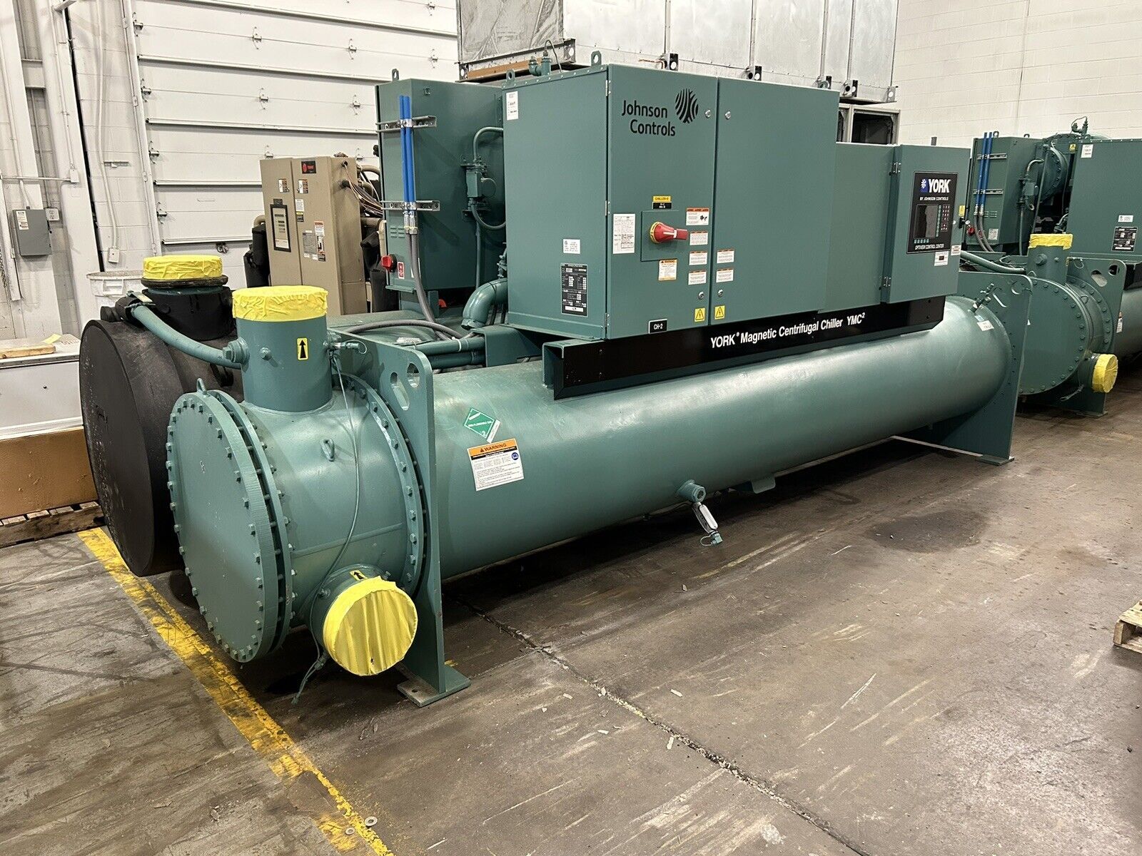 1600x1200 York YMC2 Water Cooled Chiller 450 Ton, 460V 747 Hours Used