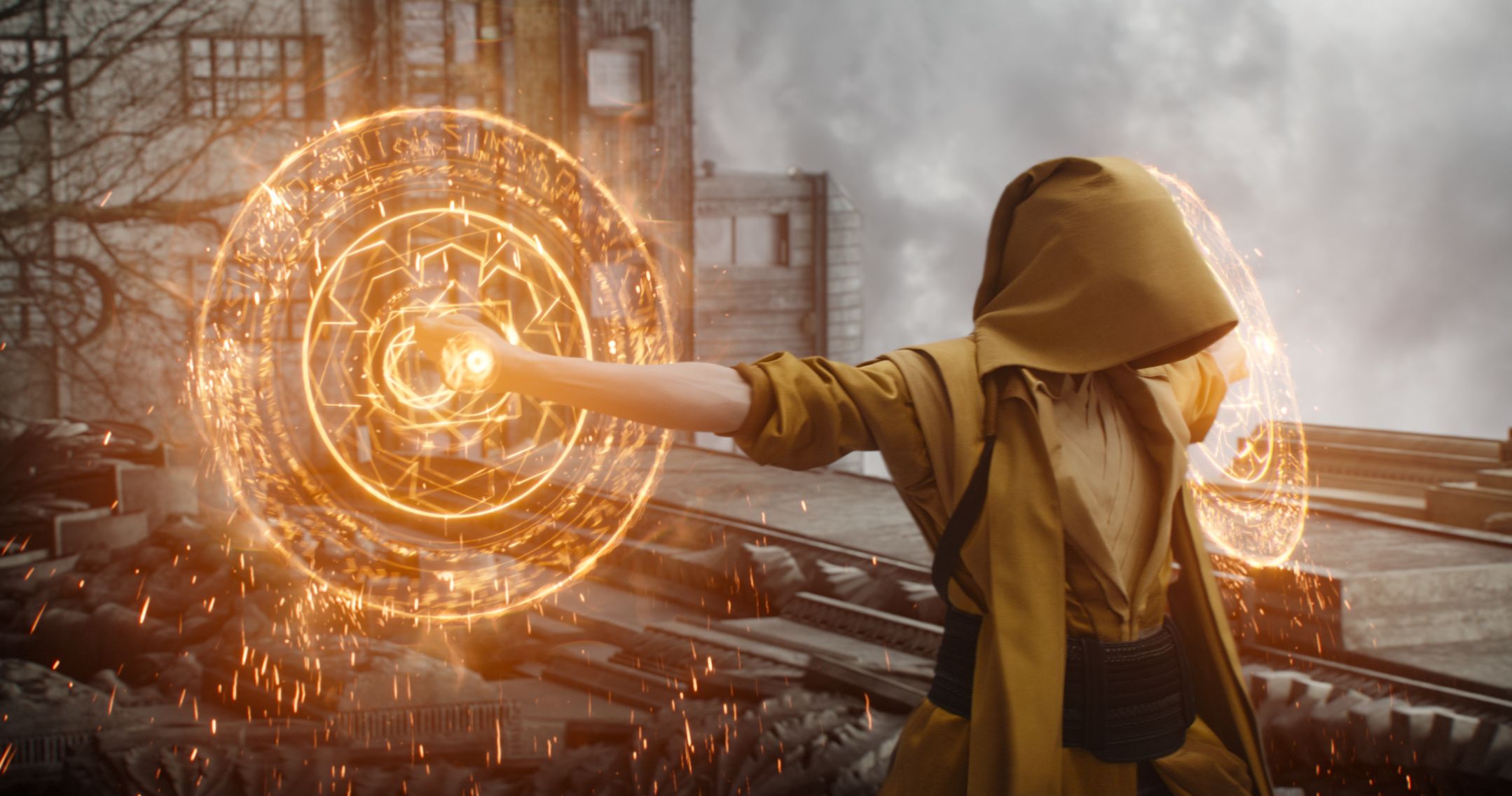 2158x1136 Tilda Swinton (Doctor Strange) Wallpaper