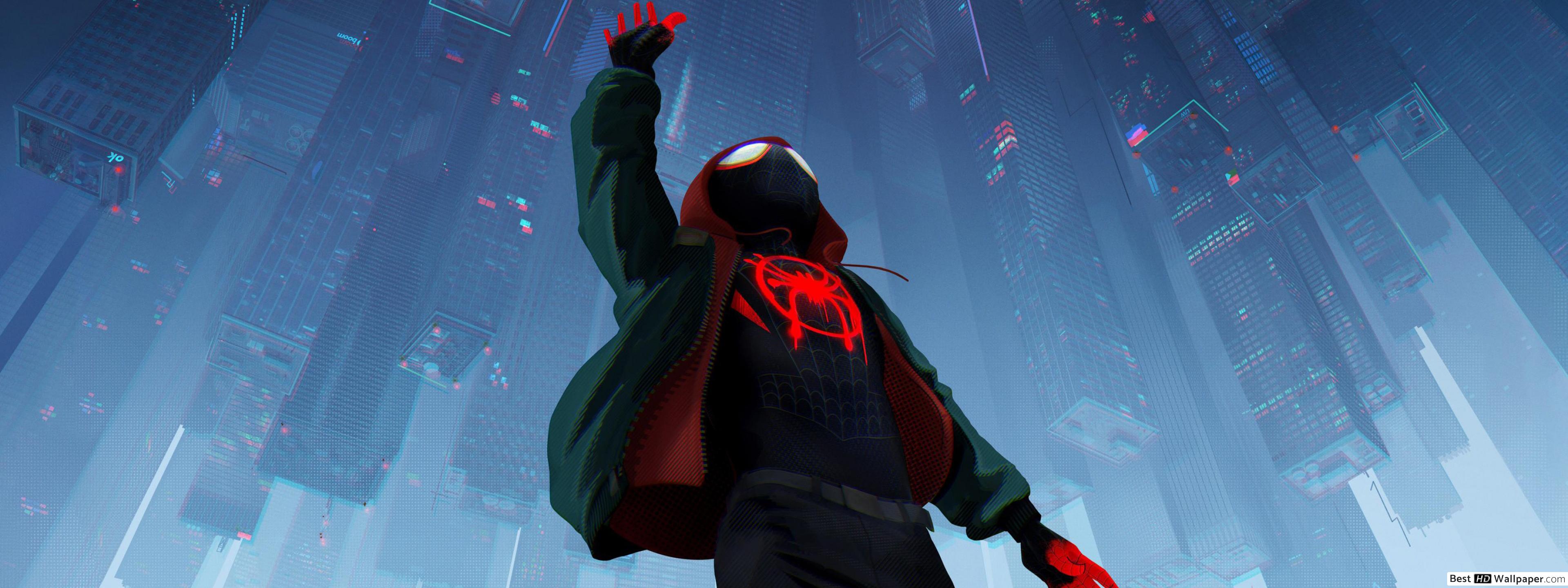 3840x1440 Spider Man Miles Morales Computer Wallpaper