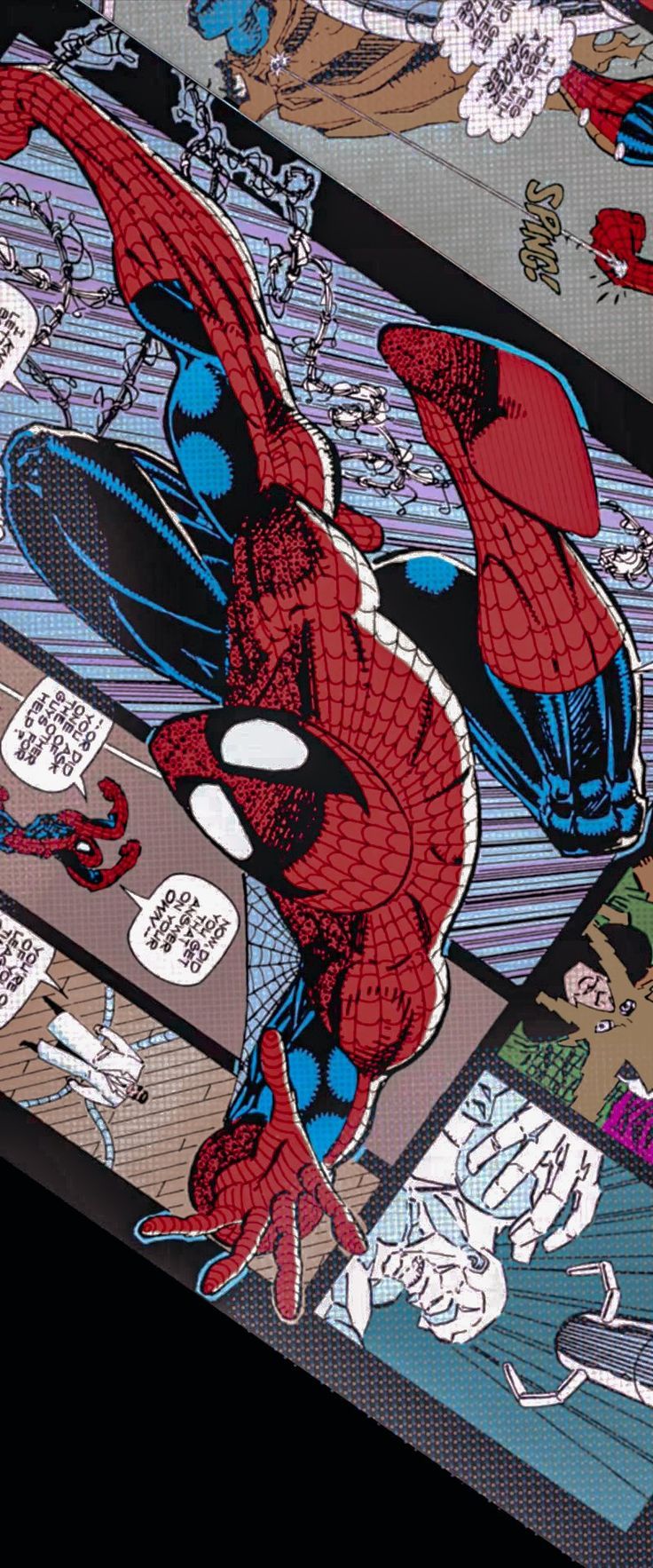 736x1766 Comic Panel Wallpaper