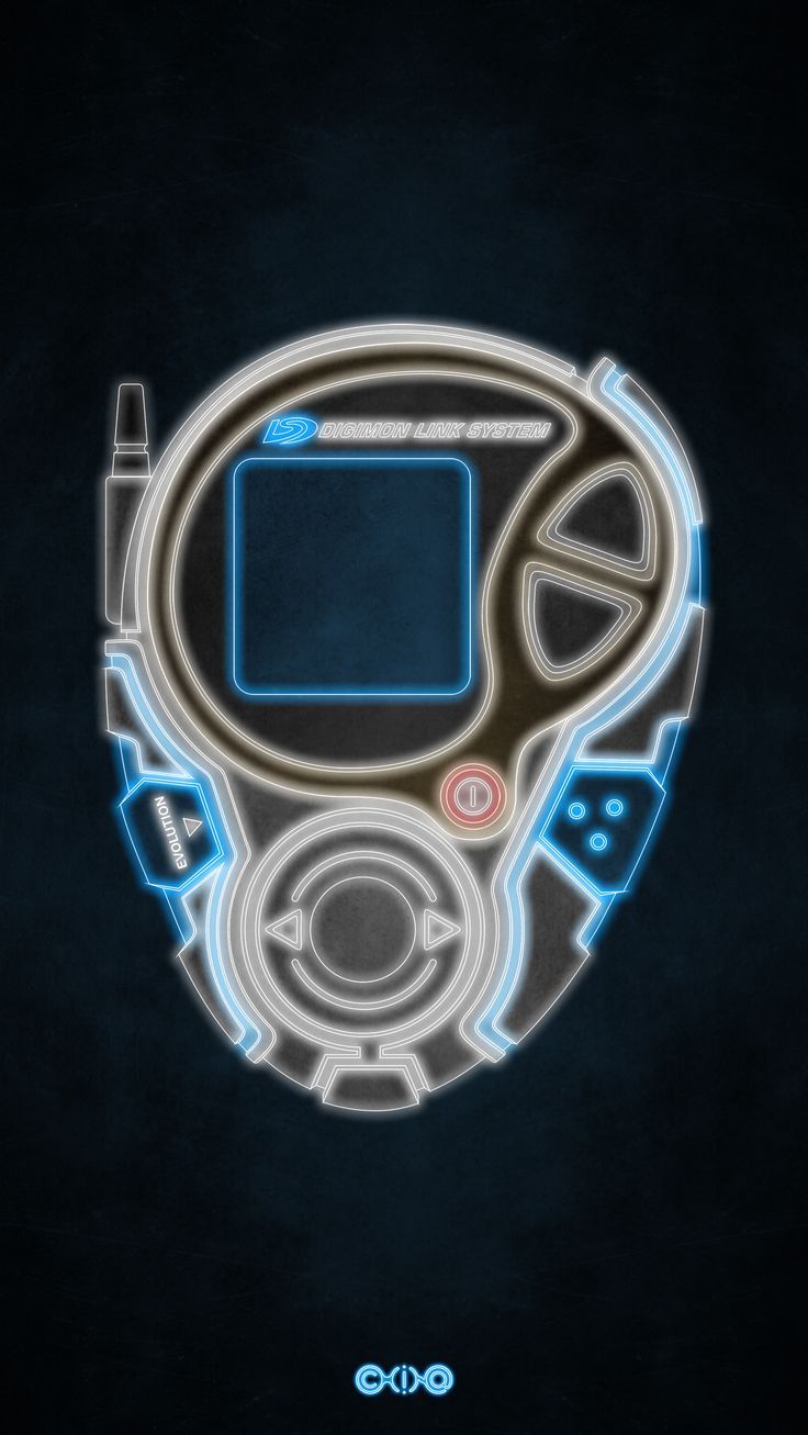 736x1307 Neon Digivice D 3 Crest Mode: Daisuke Motomiya