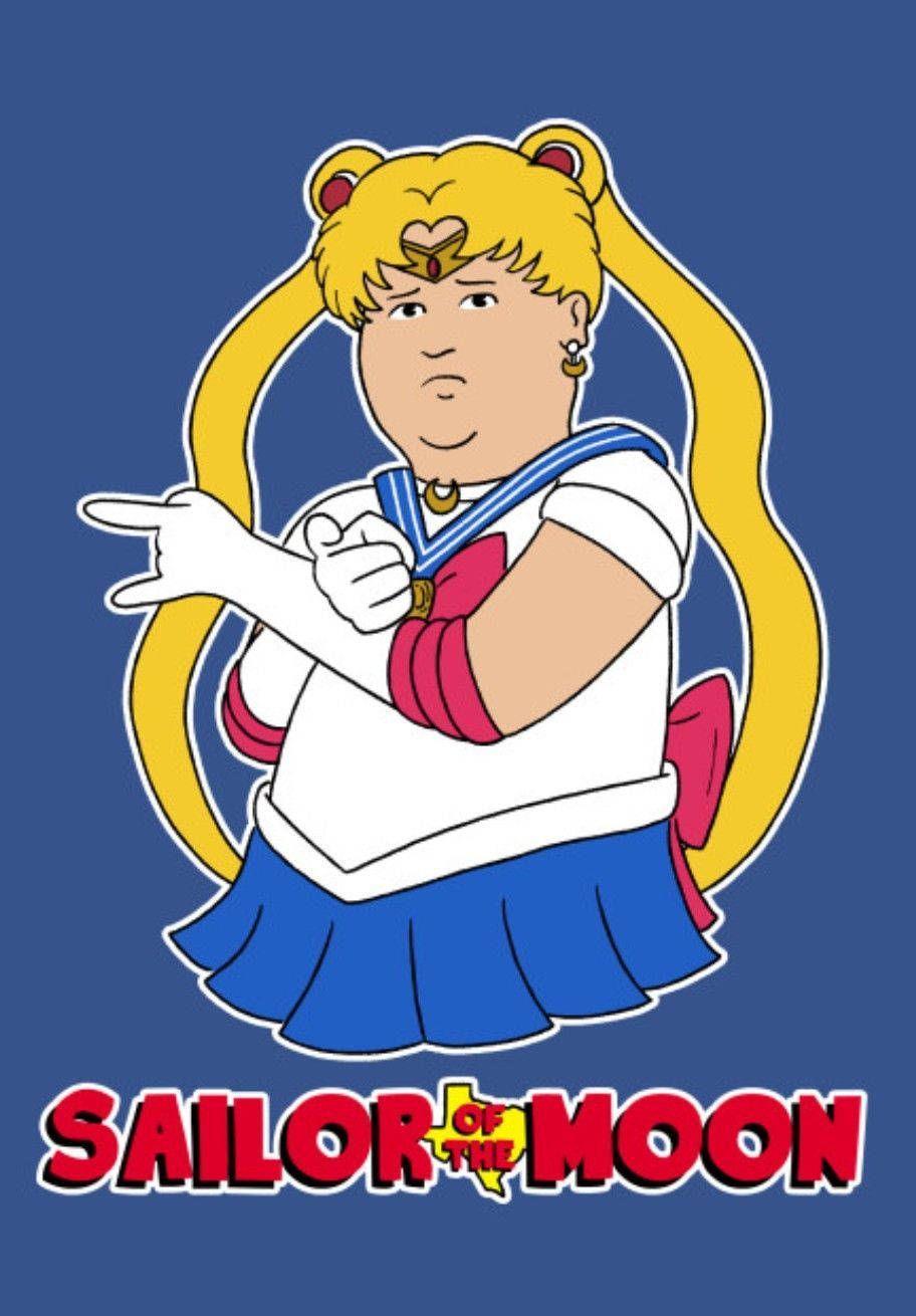912x1310 Download Bobby Hill Sailor Moon Costume Wallpaper