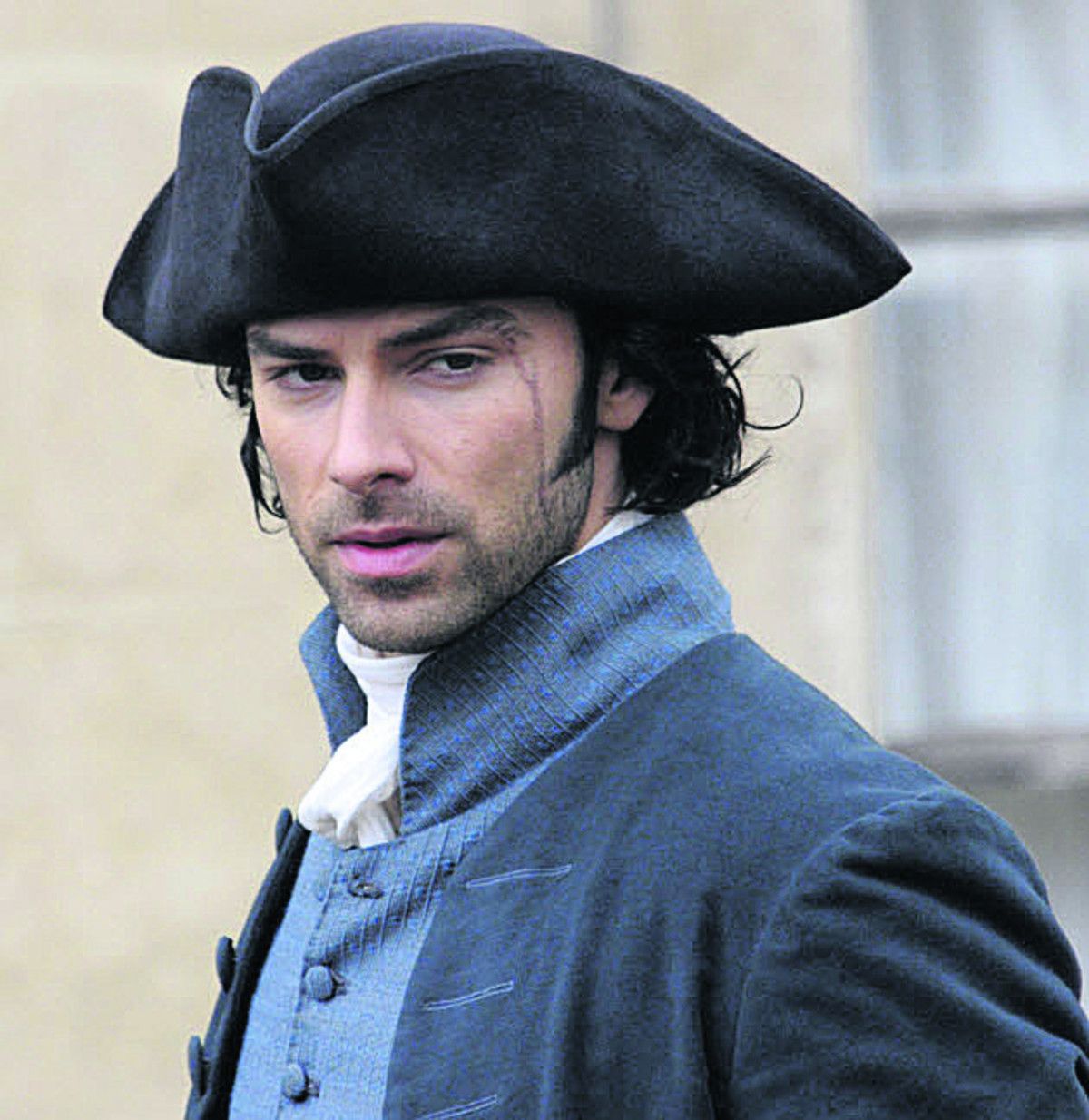 1200x1234 Brooding looks from star Aidan as Poldark comes to Corsham. The Wiltshire Gazette and Herald