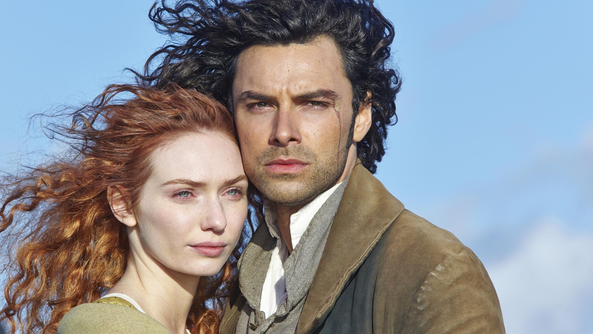 1920x1080 Actors Aiden Turner and Eleanor Tomlinson