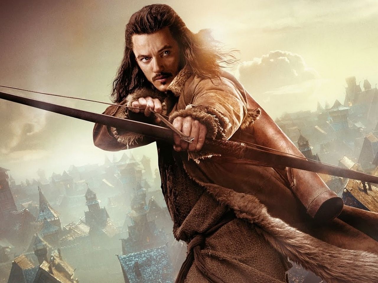 1280x960 Desktop wallpaper: Movie, The Hobbit: The Desolation Of Smaug, Aidan Turner 4K free download for PC. 1481473