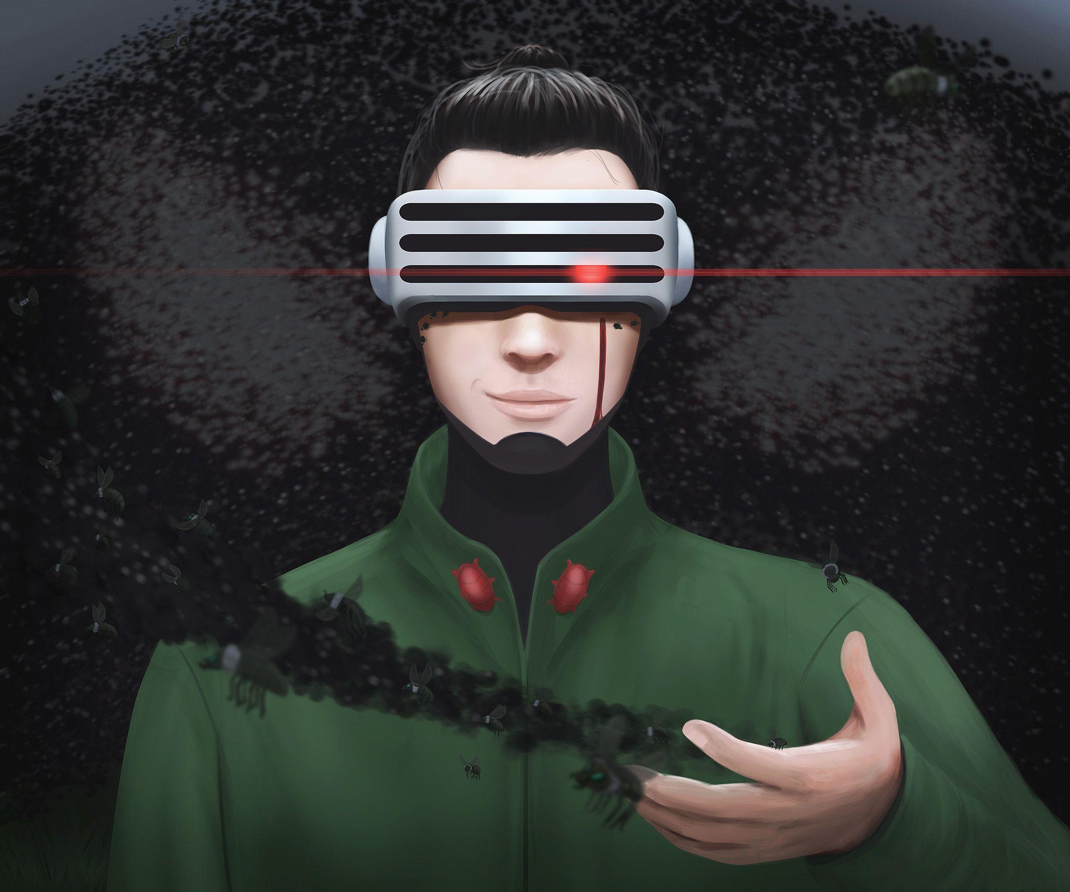 2100x1750 Shino Aburame Wallpaper