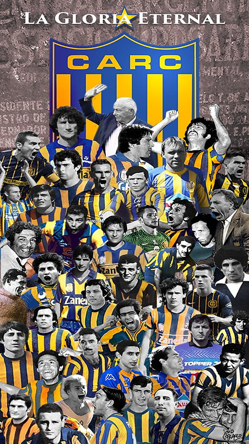 800x1422 HD rosario central logo wallpaper